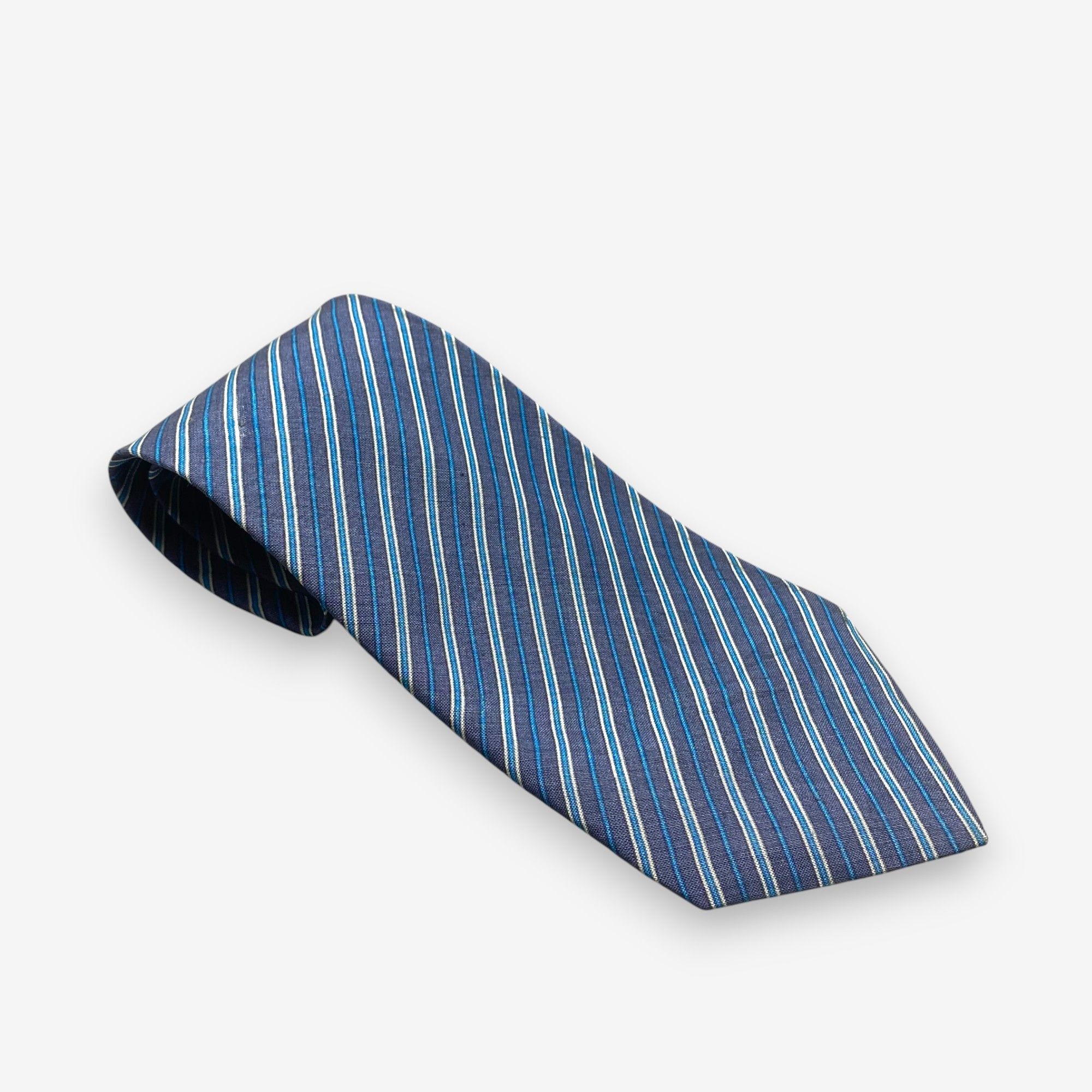 Japanese Brand Vintage Yves Saint Laurent SILK Necktie Cravate Pure Silk Size ONE SIZE - 1 Thumbnail