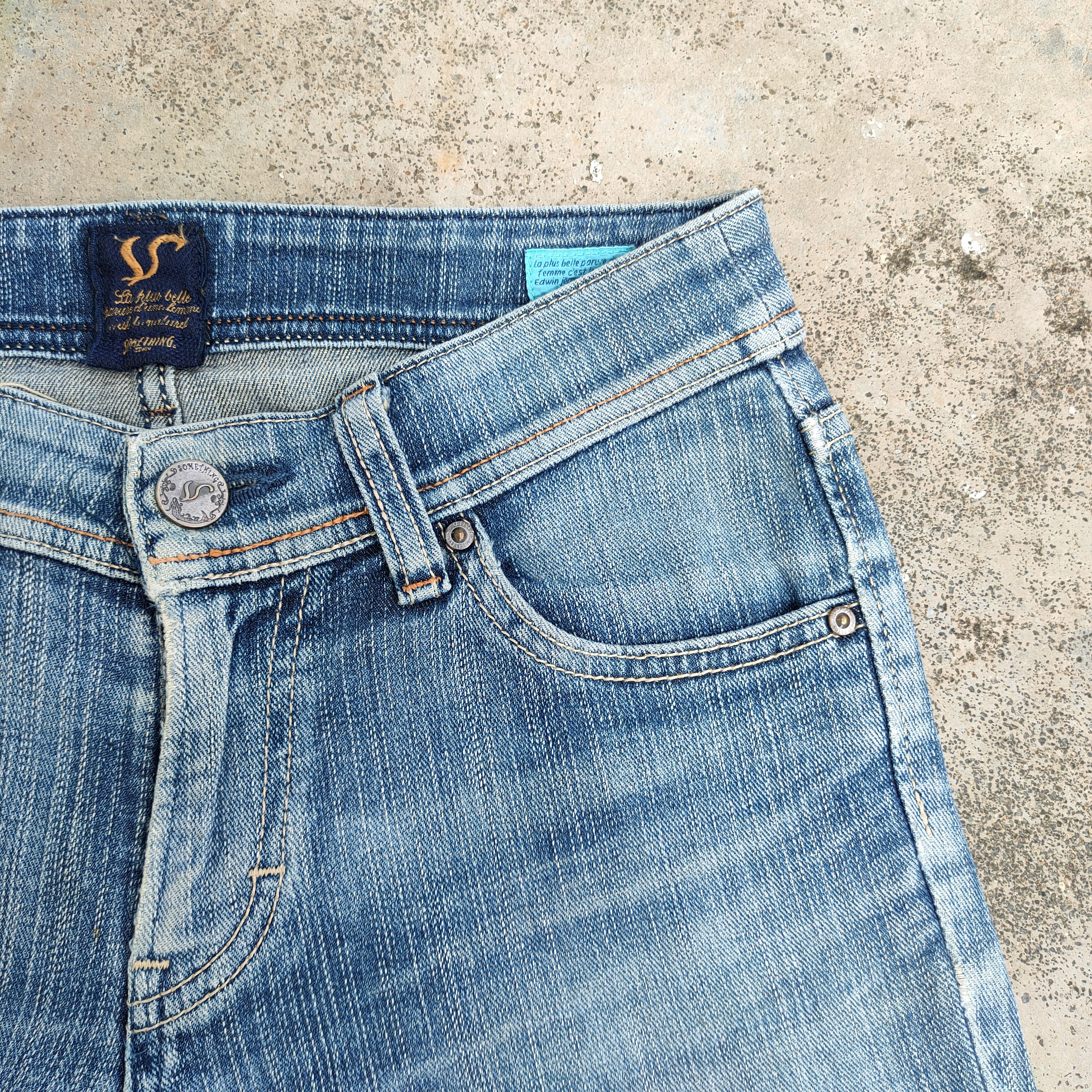 Japanese Brand × Jean FLARE VINTAGE JAPANESE BOOTCUT RIPPED JEANS DENIM PANTS Size US 28 / EU 44 - 7 Thumbnail