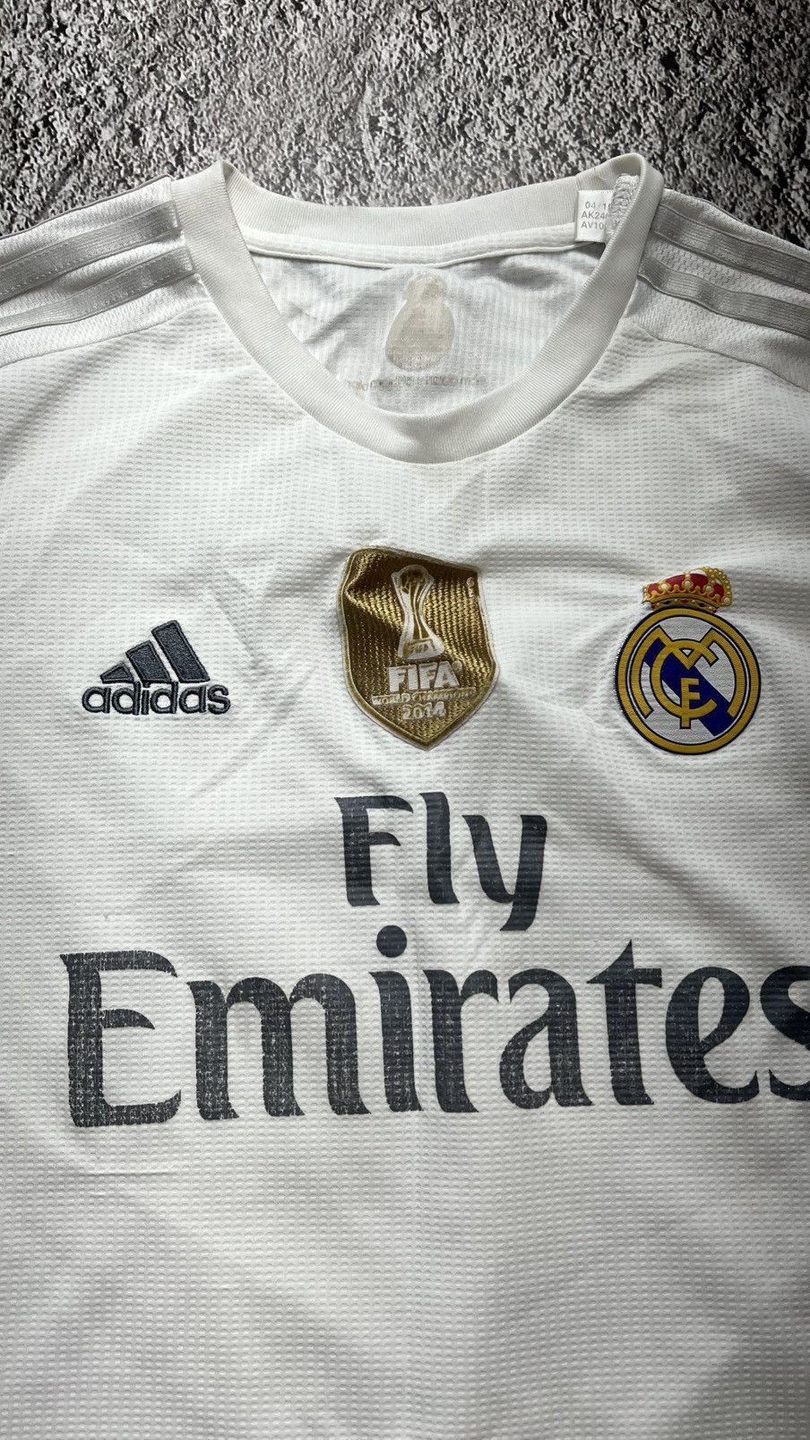 Adidas 2014 champions Real Madrid Christiano Ronaldo adidas jersey Size US M / EU 48-50 / 2 - 4 Thumbnail