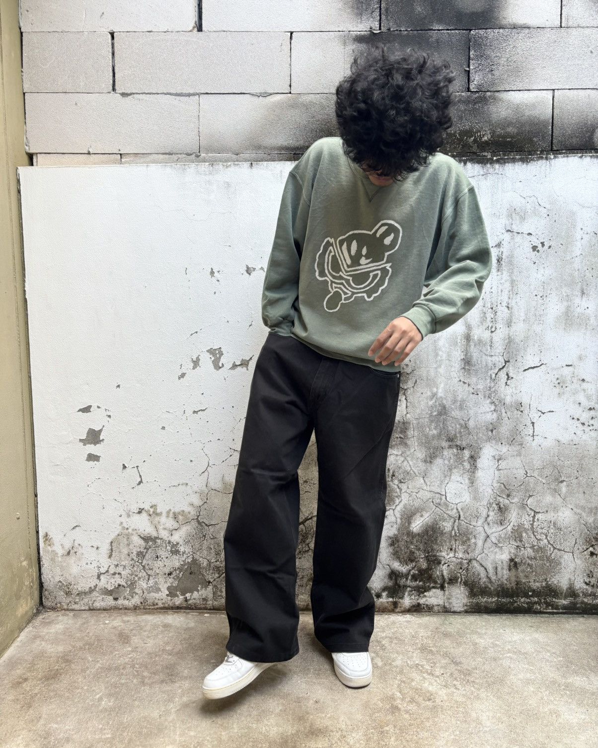 Vintage Custom Russell HG mini Sweatshirt ERD Size US L / EU 52-54 / 3 - 2 Thumbnail