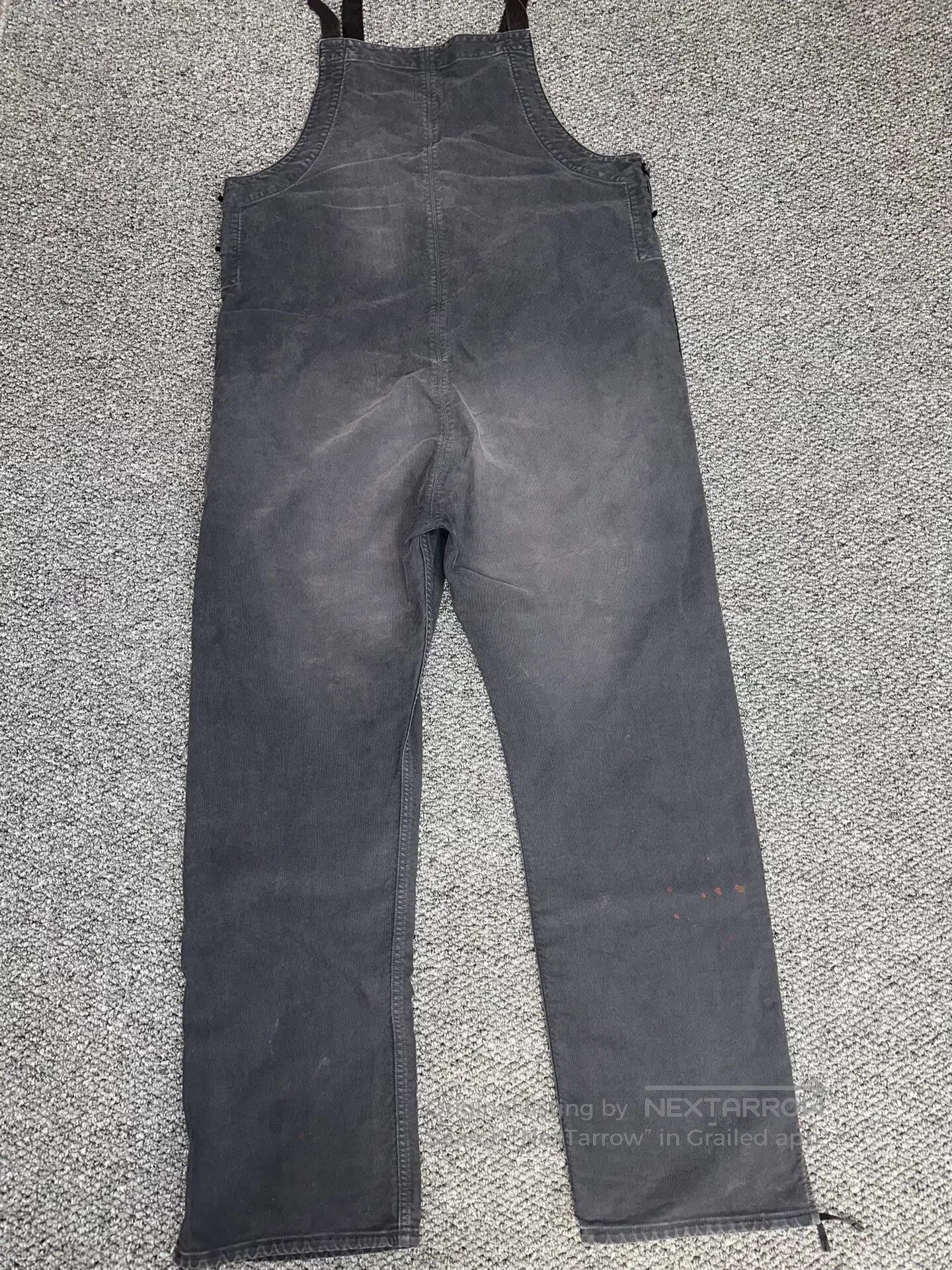 Visvim visvim navy overalls with paint splatter. Size US 34 / EU 50 - 6 Thumbnail
