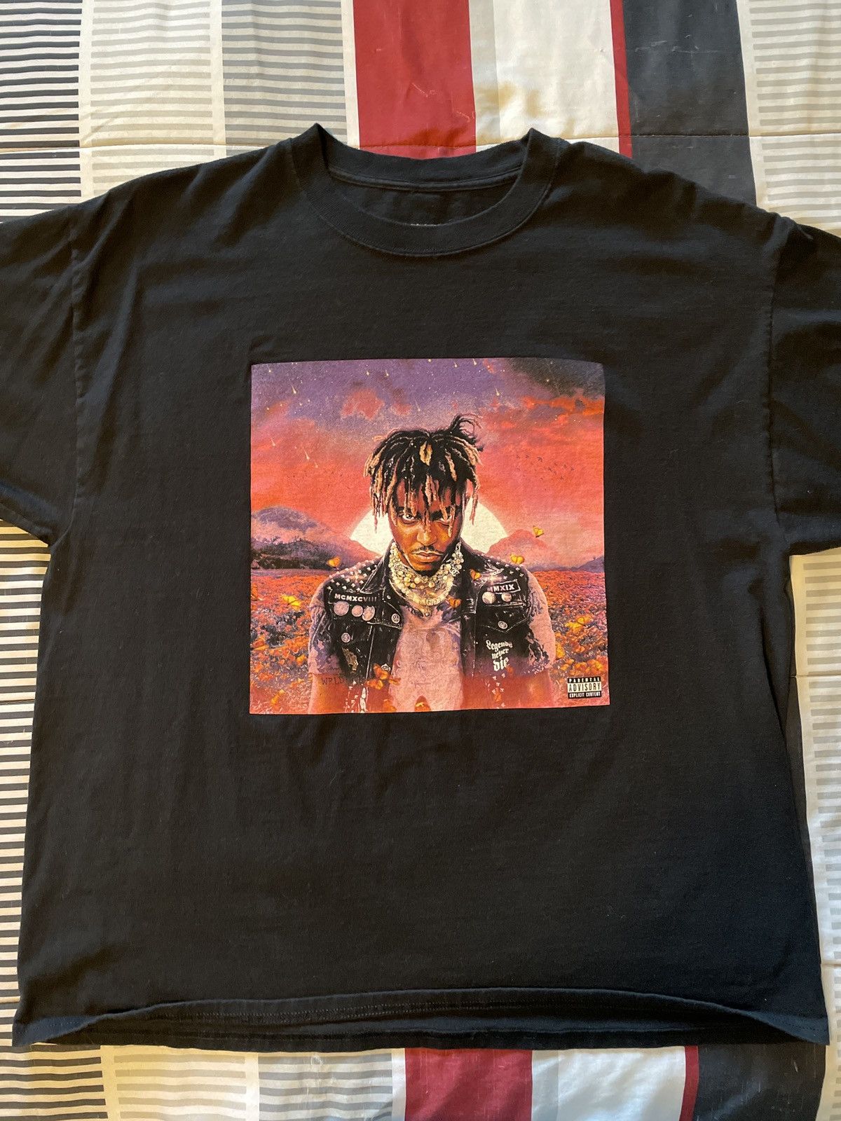 999 Club Juice WRLD 999 Club “Legends Never Die” Album Tee | Grailed