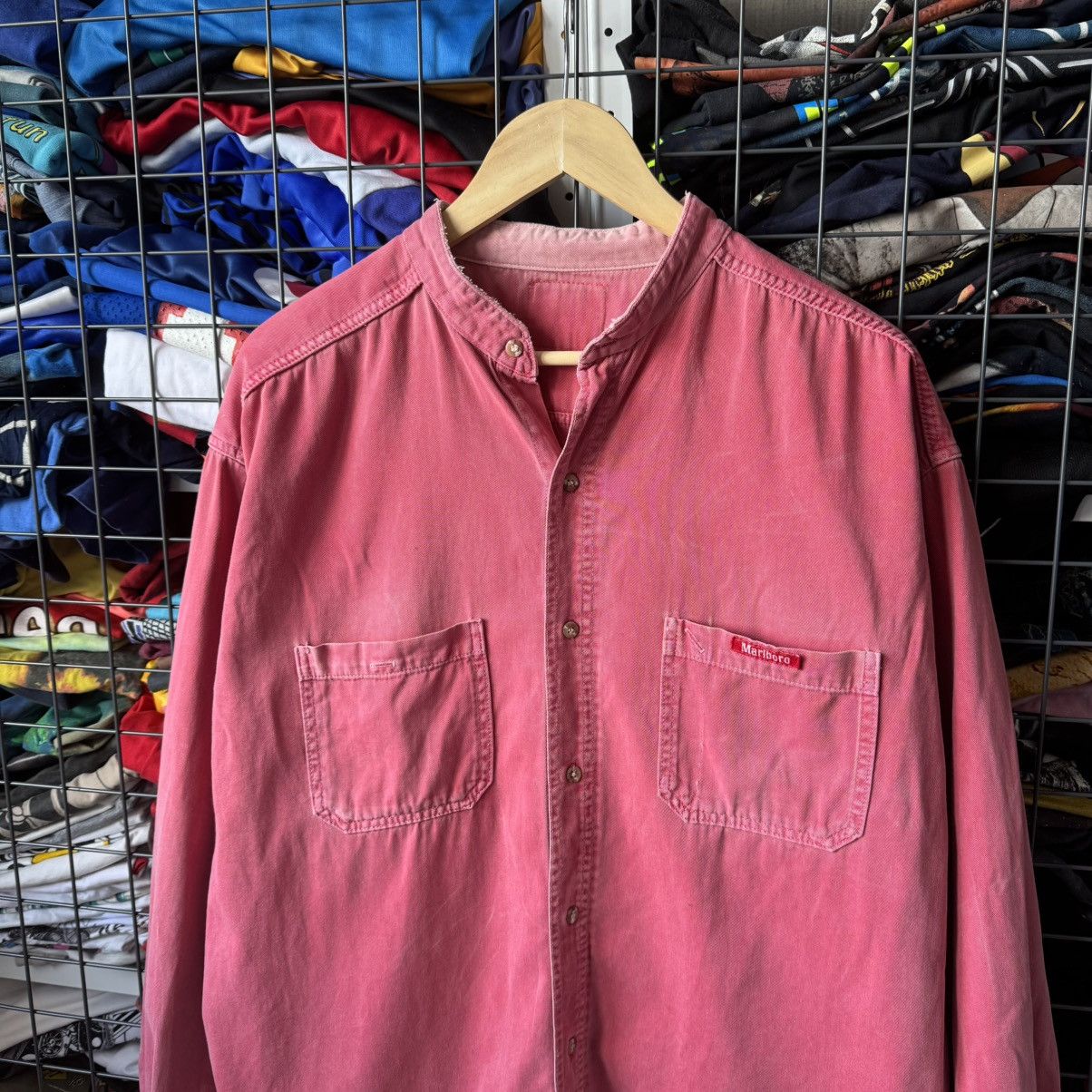 Marlboro Vintage 90s Marlboro Adventure Team Button Up Shirt Size US XL / EU 56 / 4 - 4 Thumbnail