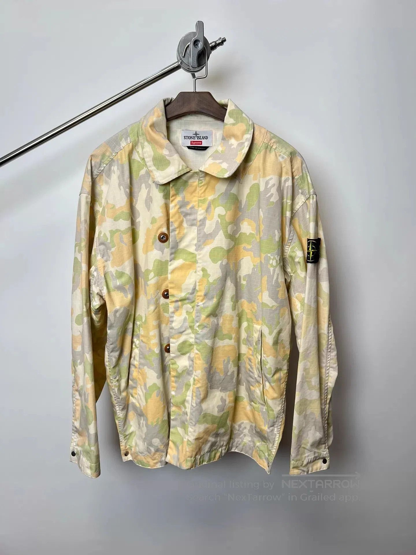 Supreme Multi Color Camouflage Light Jacket Size L. Size US L / EU 52-54 / 3 - 1 Thumbnail