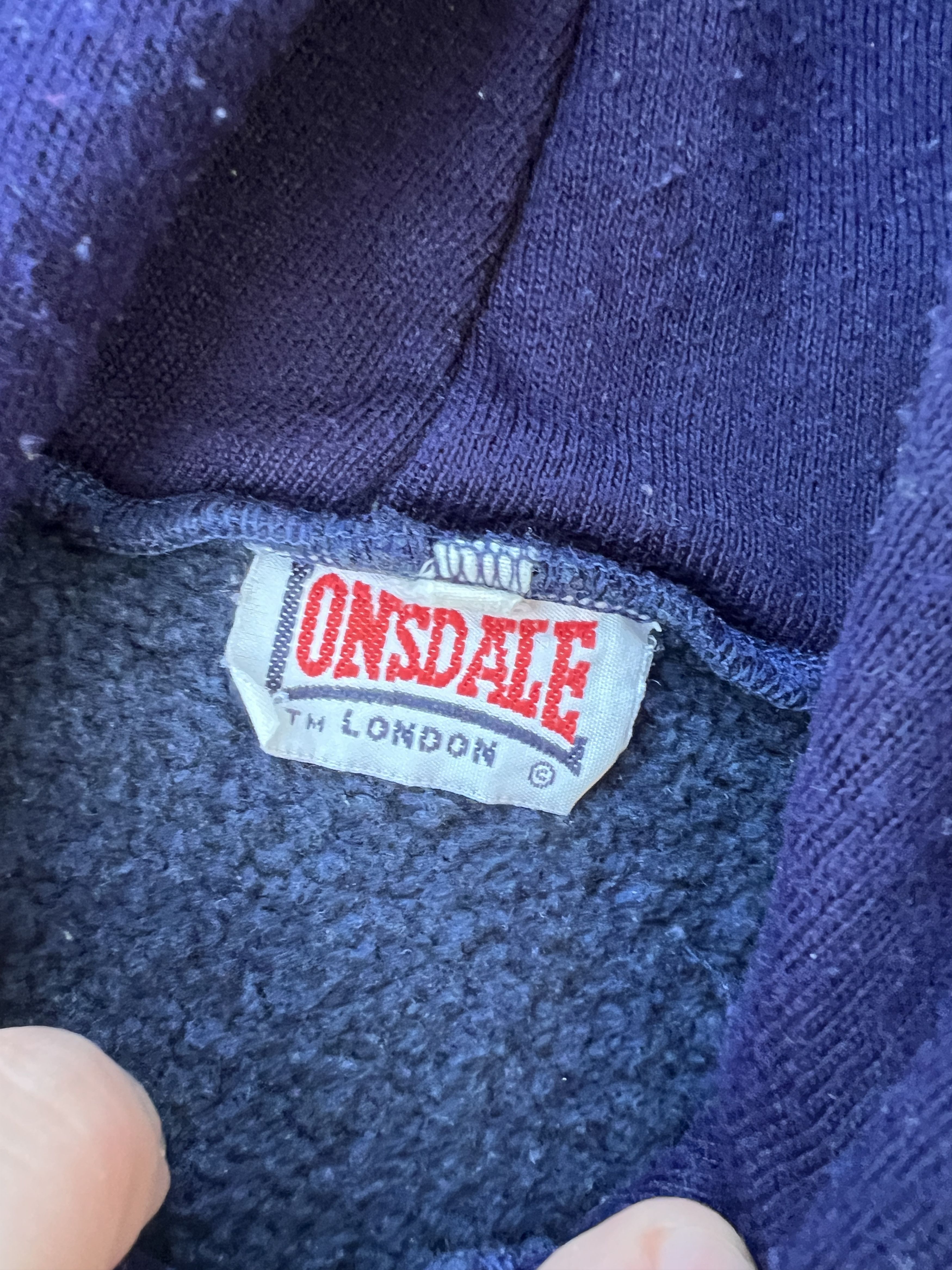 Lonsdale Vintage Lonsdale London Hoodie Size US L / EU 52-54 / 3 - 2 Thumbnail