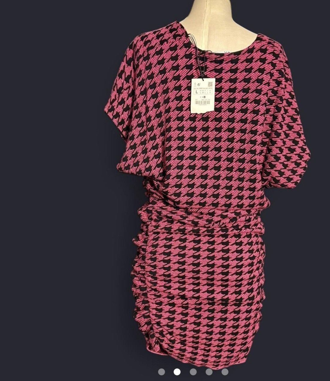 Zara Zara 2 color Mini dress Size L / US 10 / IT 46 - 2 Thumbnail