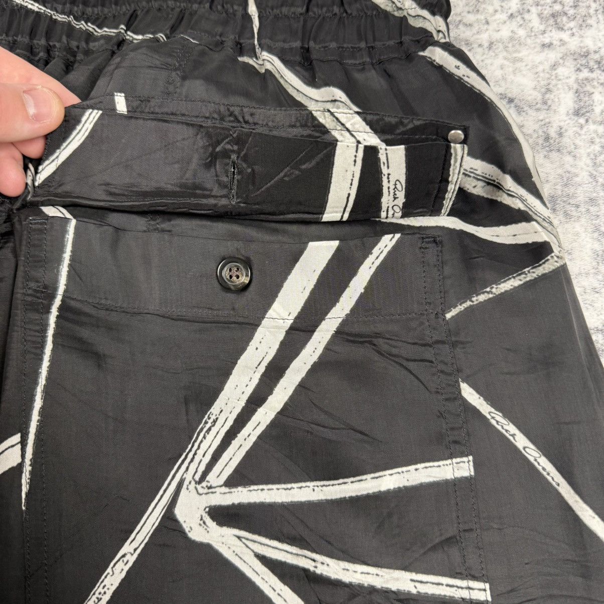 Rick Owens Rick Owens SS22 FOGACHINE Drawcord All-Over Print Shorts Size US 34 / EU 50 - 3 Thumbnail