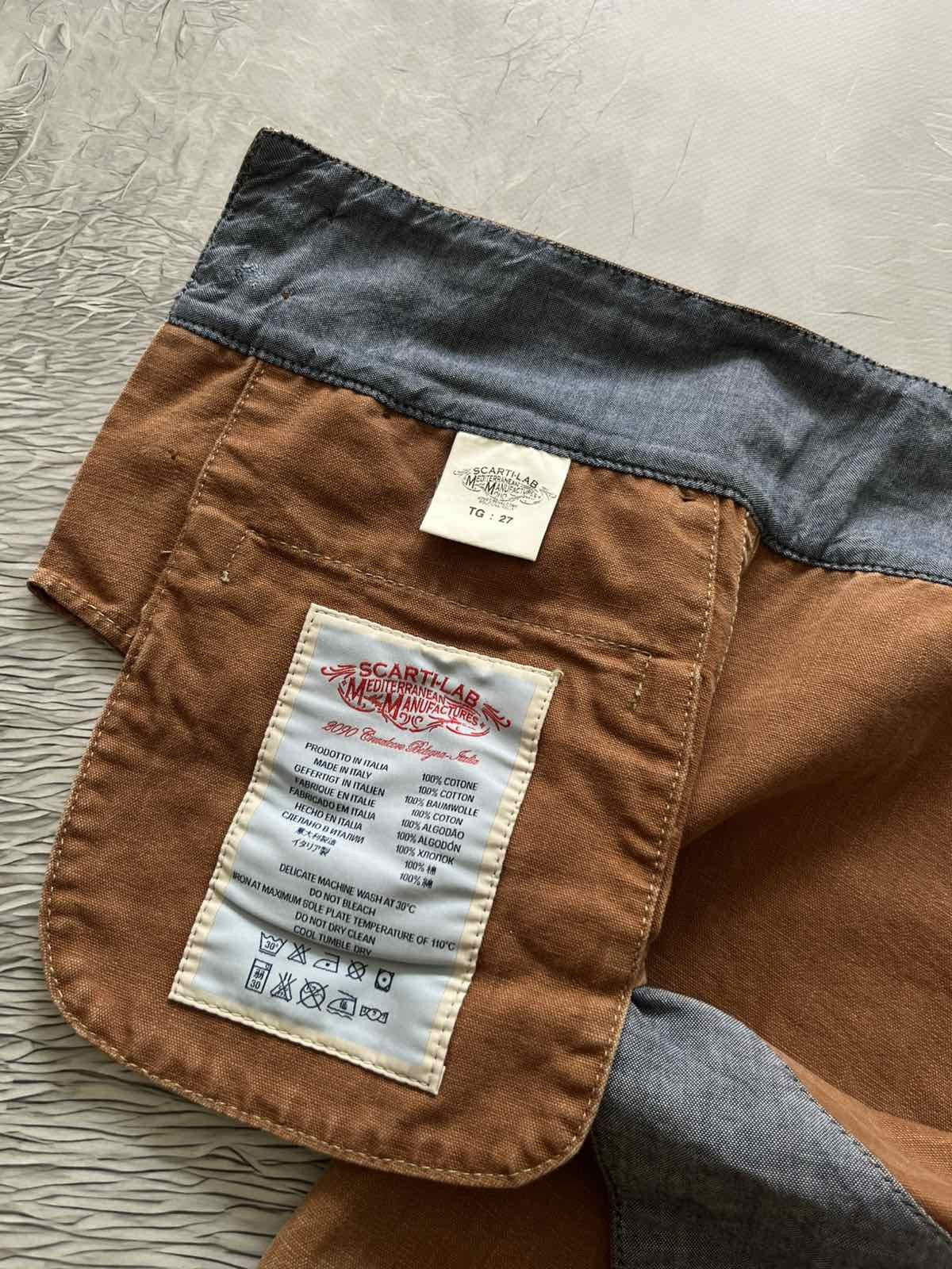 Scarti-Lab Scarti-Lab Mediterranean Manufactures Brown Pants Size US 27 - 8 Thumbnail