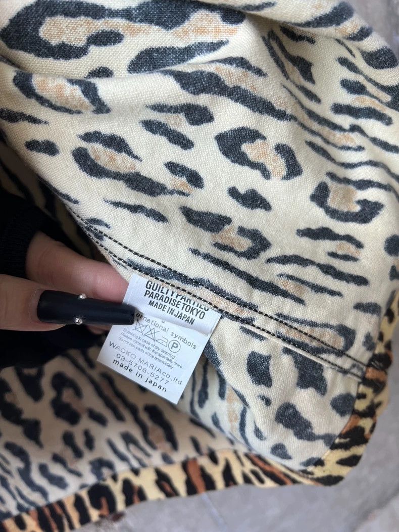 Wacko Maria wacko maria Leopard print suede shirt jacket Size US S / EU 44-46 / 1 - 5 Thumbnail