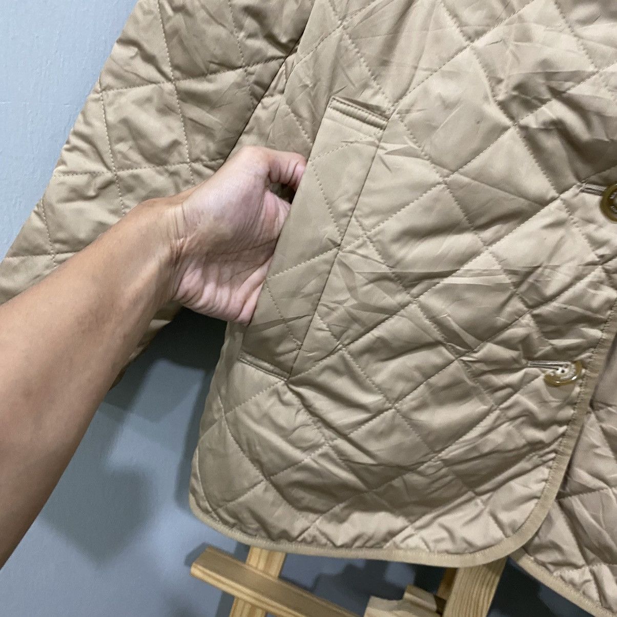 Mackintosh Mackintosh Philosophy Diamond Quilted Hooded Jacket Beige Size US S / EU 44-46 / 1 - 7 Thumbnail