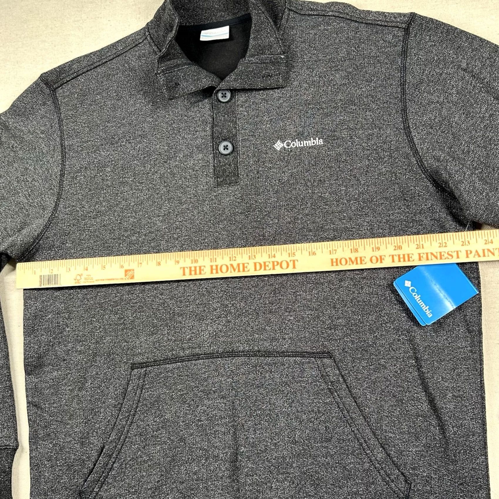 Greats Columbia Jacket Mens L Great Barlow Basin II Pullover Heathered Collared Pockets Size US L / EU 52-54 / 3 - 7 Thumbnail