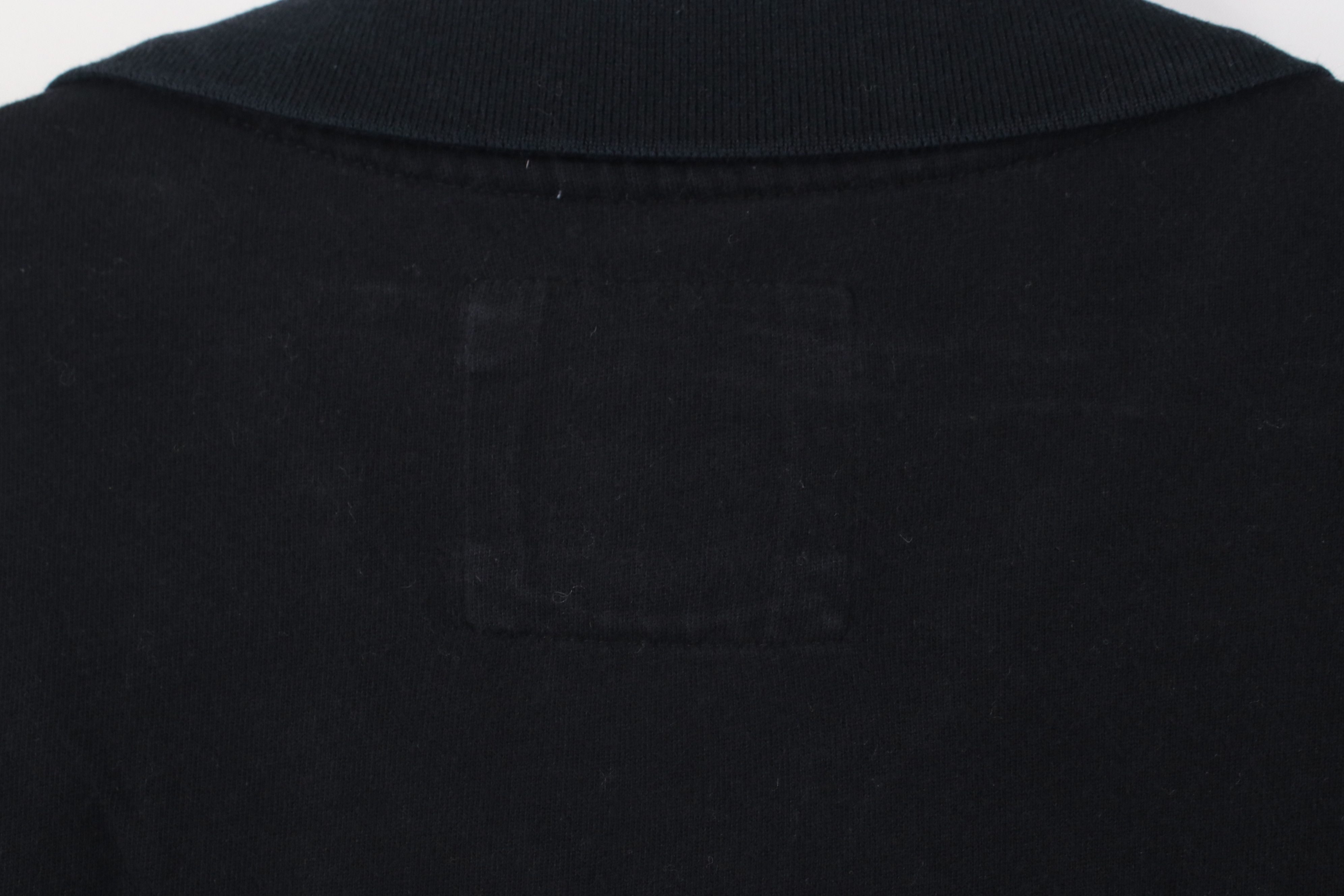 Vintage Vintage 90s Y2K Streetwear Knit Long Sleeve Rugby Polo Black Size US L / EU 52-54 / 3 - 10 Thumbnail