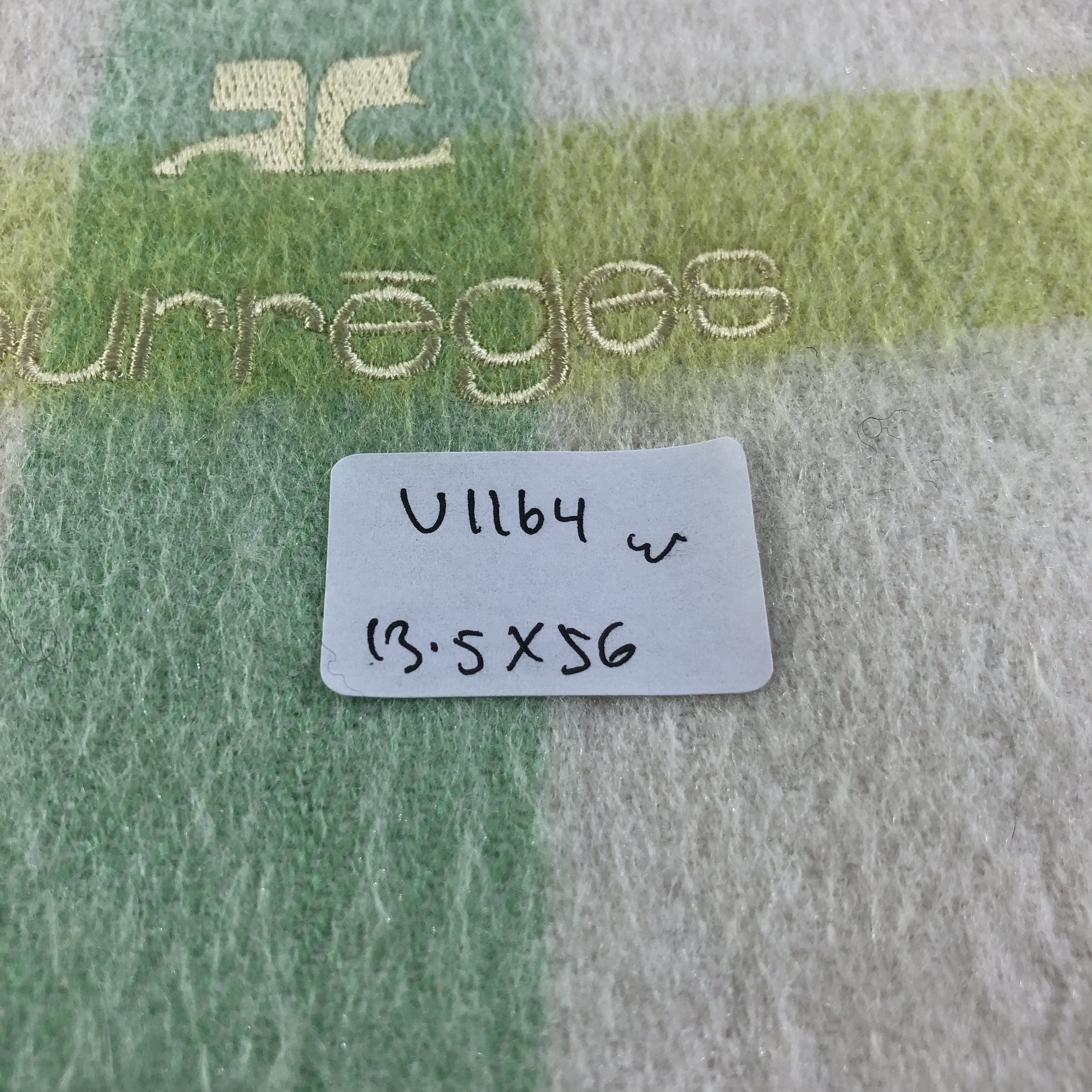 Courreges Courreges Wool Scarf Muffler V1164 Size ONE SIZE - 7 Thumbnail
