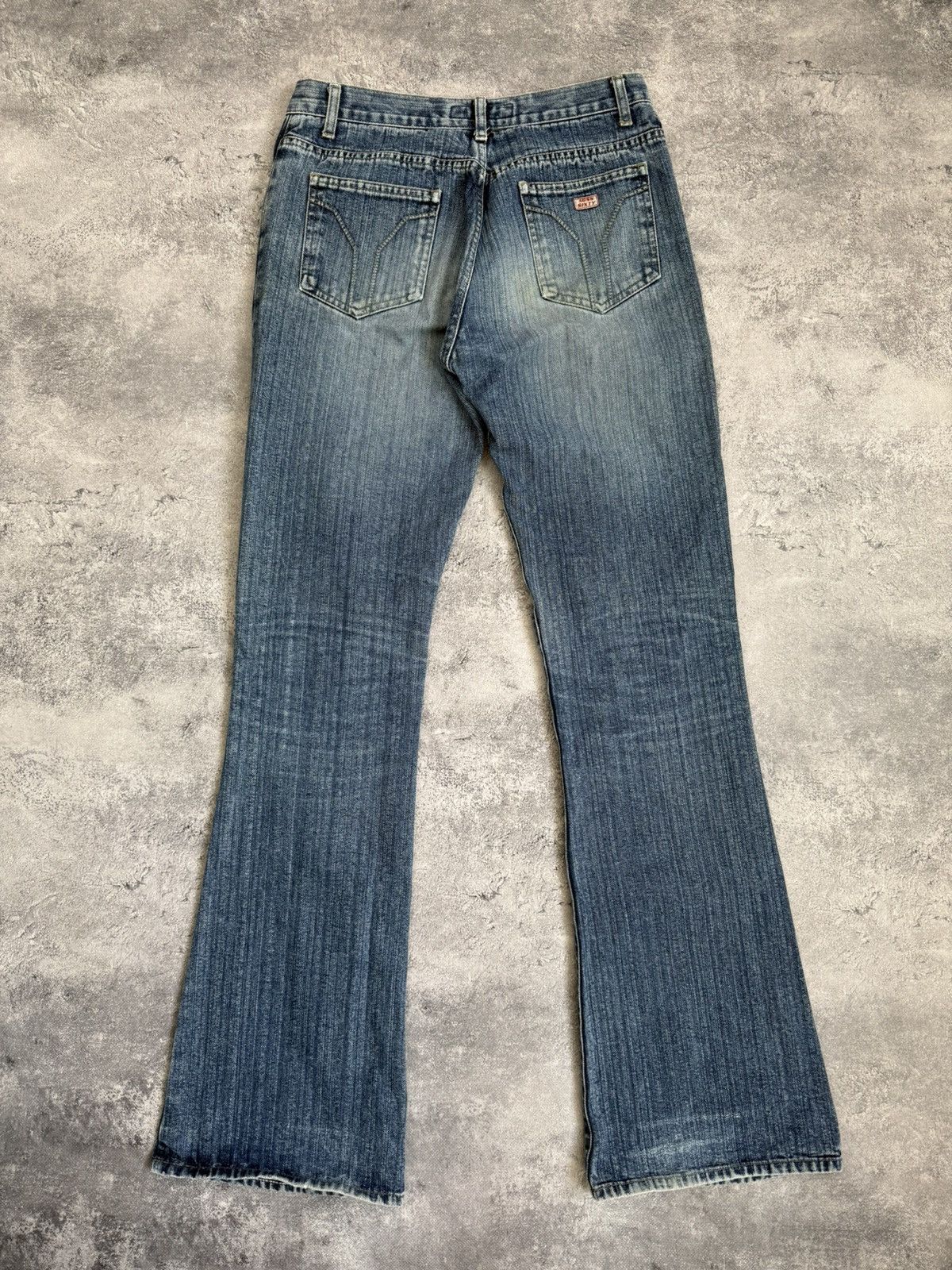 Miss Sixty Vintage Y2K Miss Sixty Flared Low Rise Jeans Hype Streetwear Size 29" - 3 Thumbnail