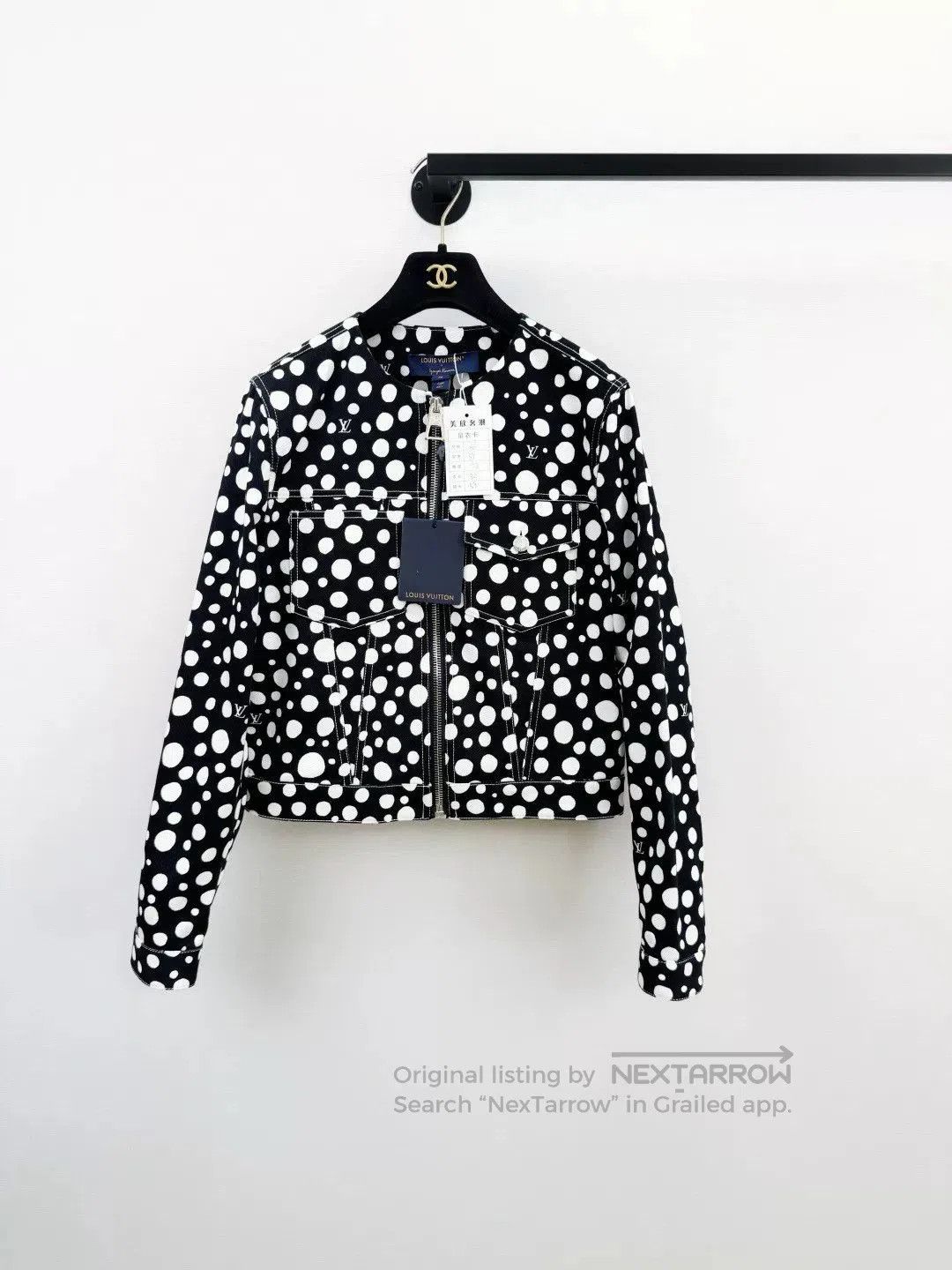 Louis Vuitton Louis Vuitton Kusama Polka Dot Denim Jacket. Size US S / EU 44-46 / 1 - 1 Thumbnail