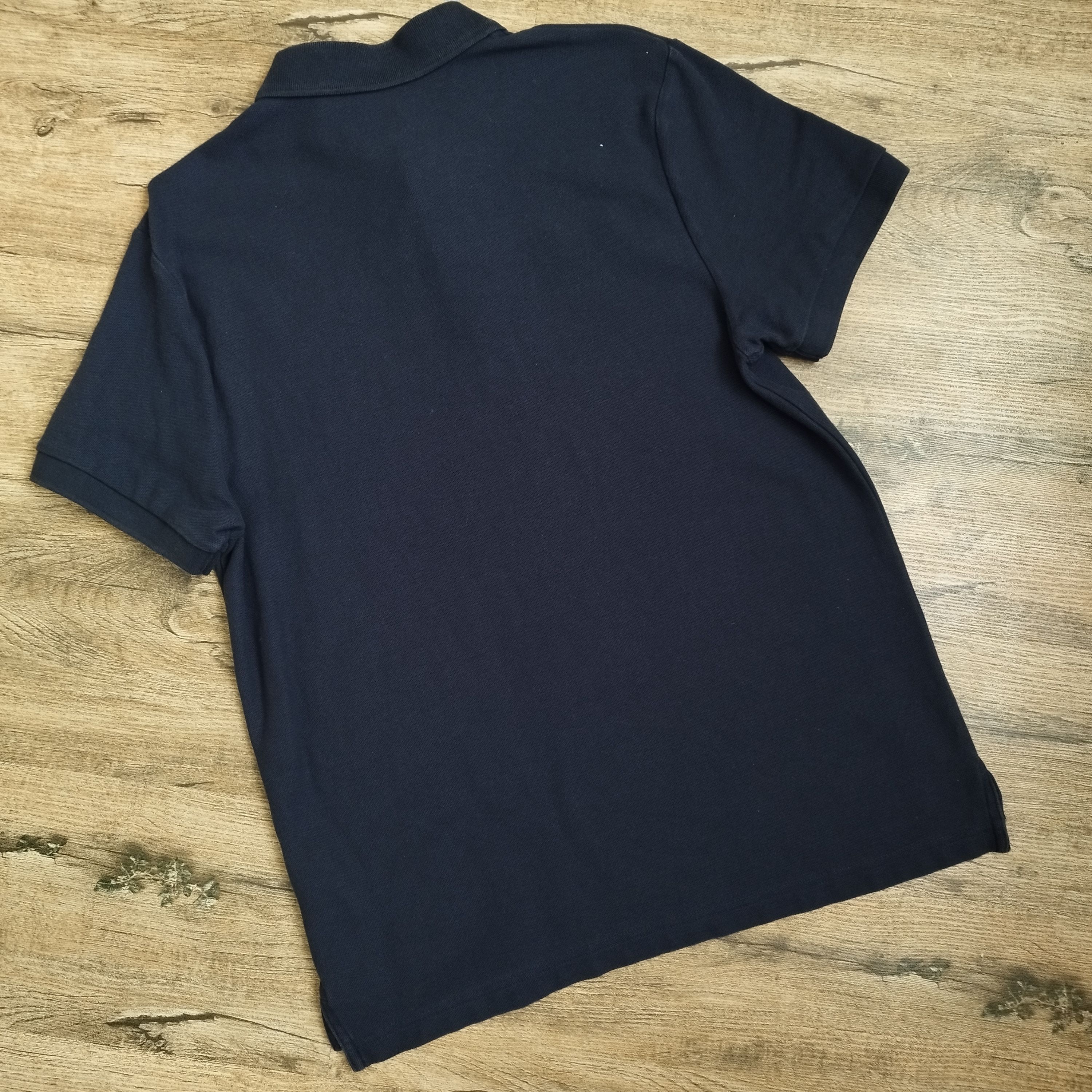 Nike Nike Navy Blue Cotton Polo Shirt - Embroidered White Swoosh Size US L / EU 52-54 / 3 - 6 Thumbnail