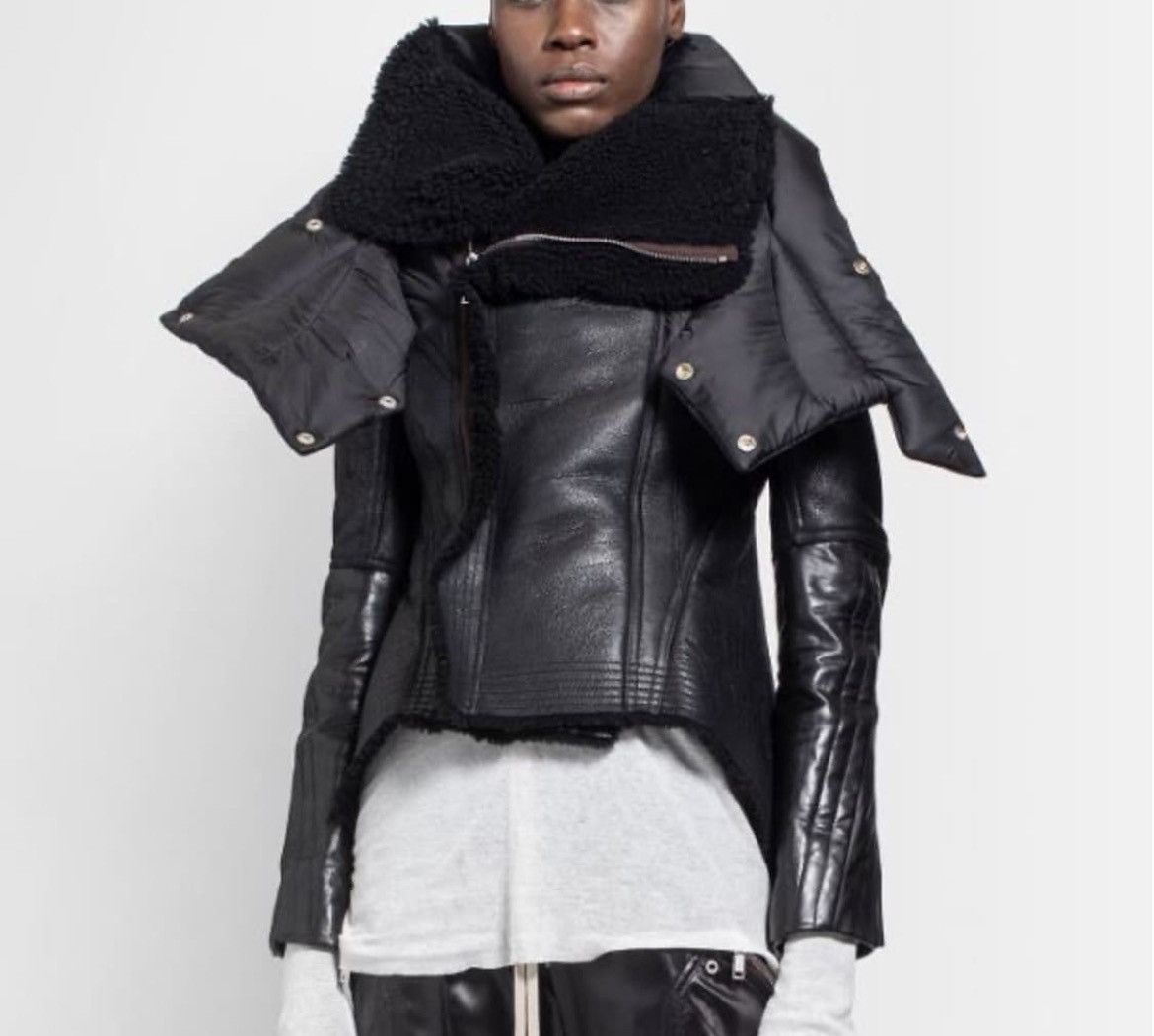 Rick owens zionic shearling jk