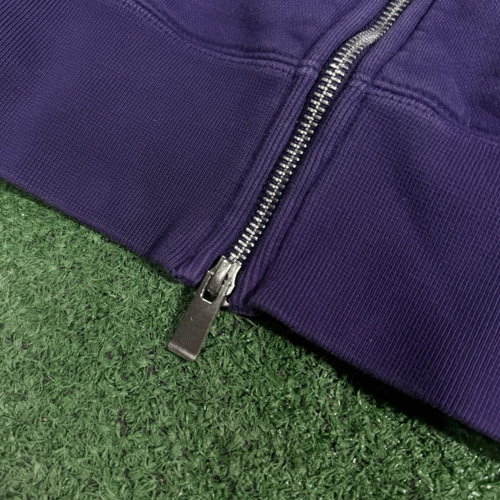 Nike Vintage Y2K Nike swoosh Essential Purple XL Full Zip Hoodie Size US XL / EU 56 / 4 - 5 Thumbnail