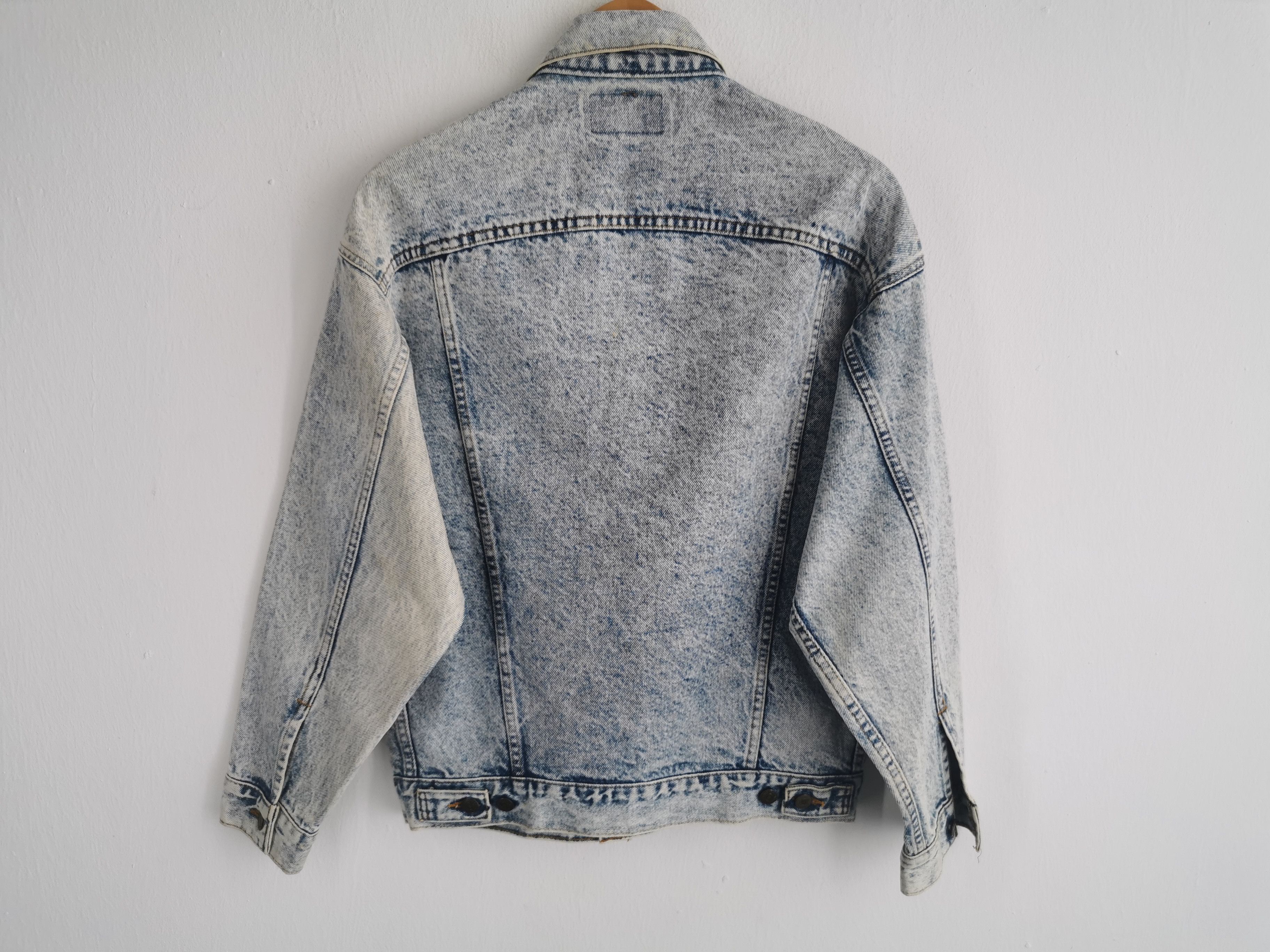 Levi's Vintage 80s Levis 70507-0219 Acidwash Denim Jacket Size US M / EU 48-50 / 2 - 3 Thumbnail