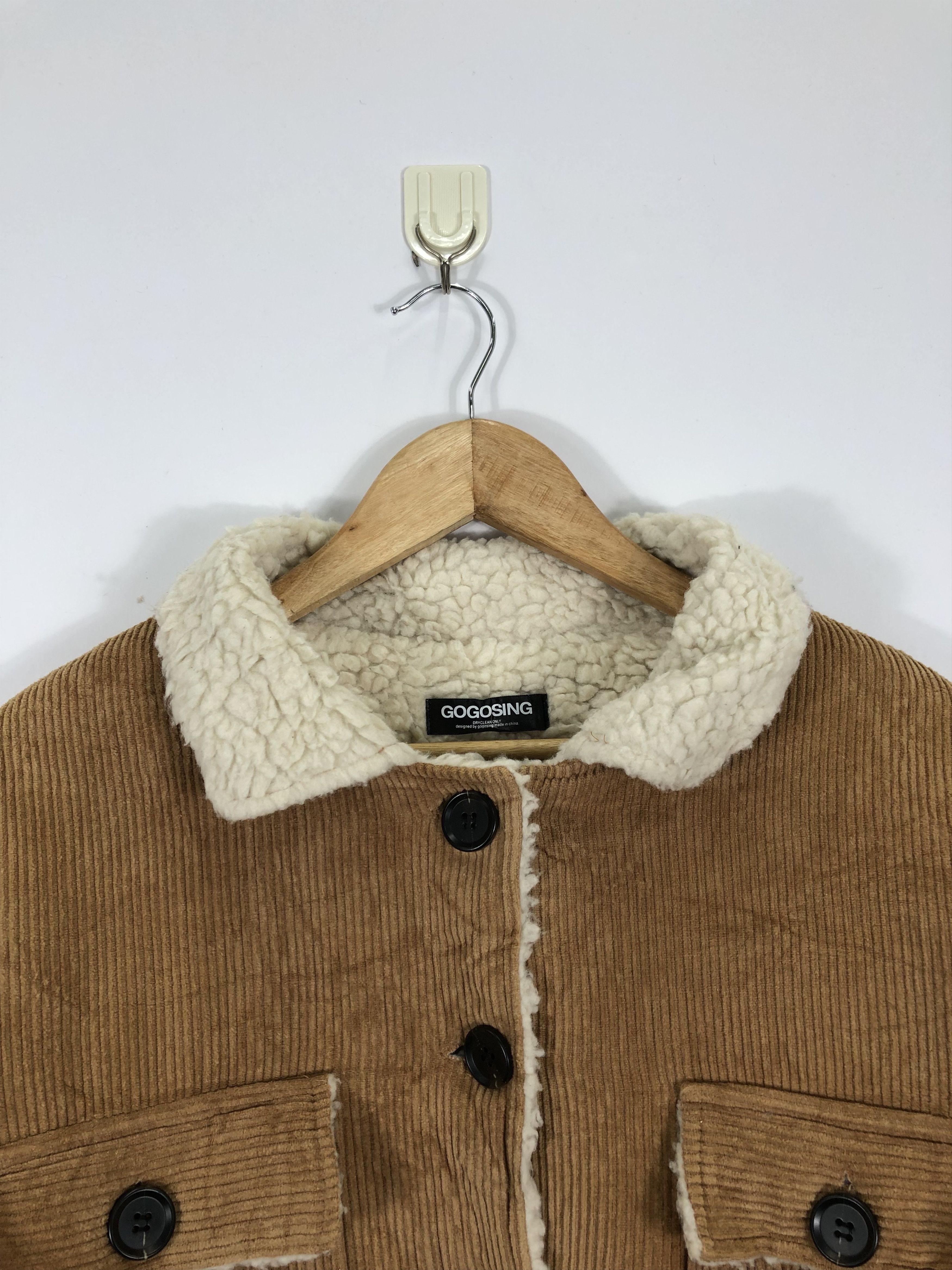 Japanese Brand Vintage Japanese Brand coduroy Sherpa Jacket J0548 Size US L / EU 52-54 / 3 - 2 Thumbnail