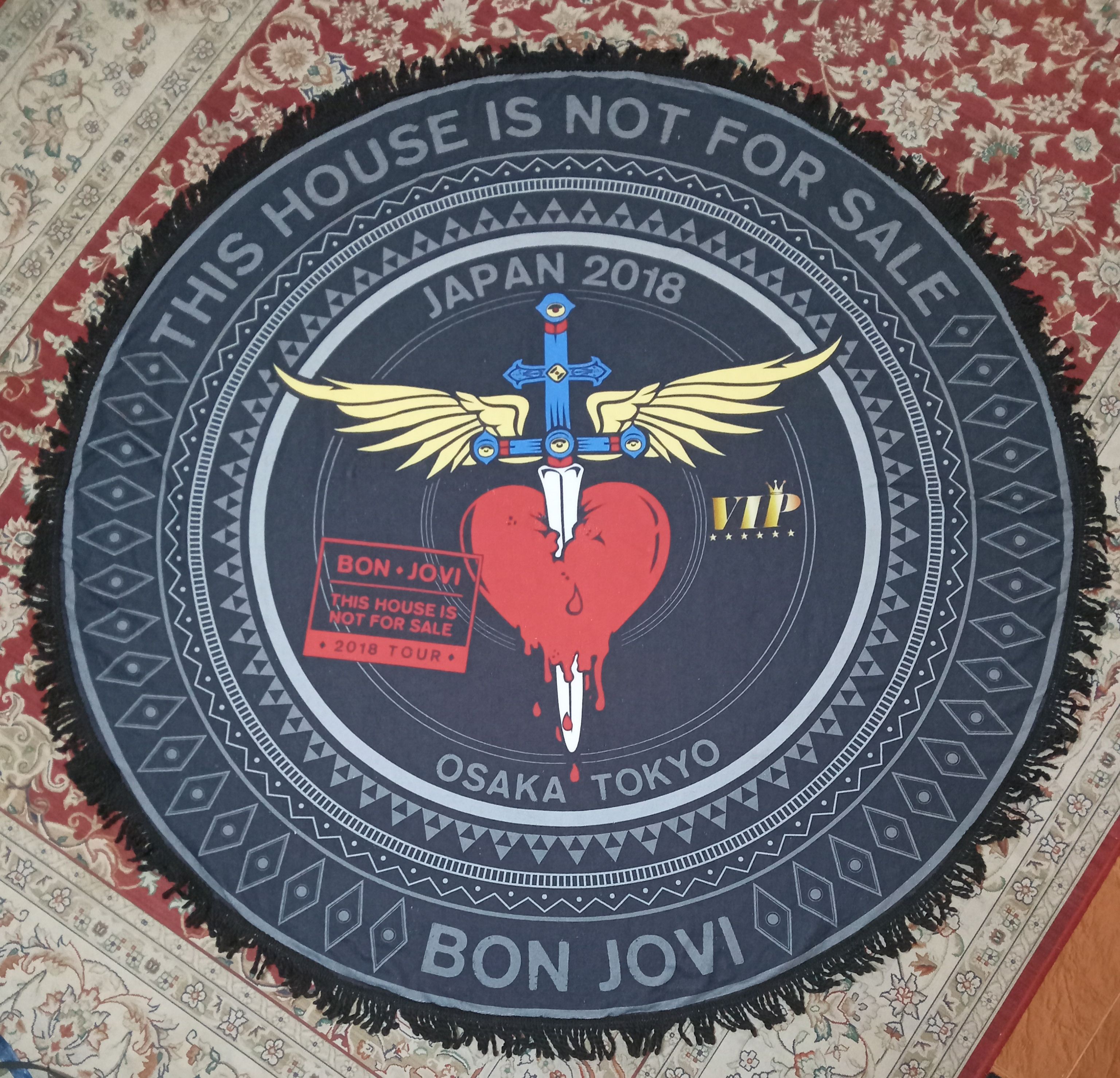 Bon Jovi Bon Jovi This House Is Not For Sale Japan Tour 2018 Banner ...