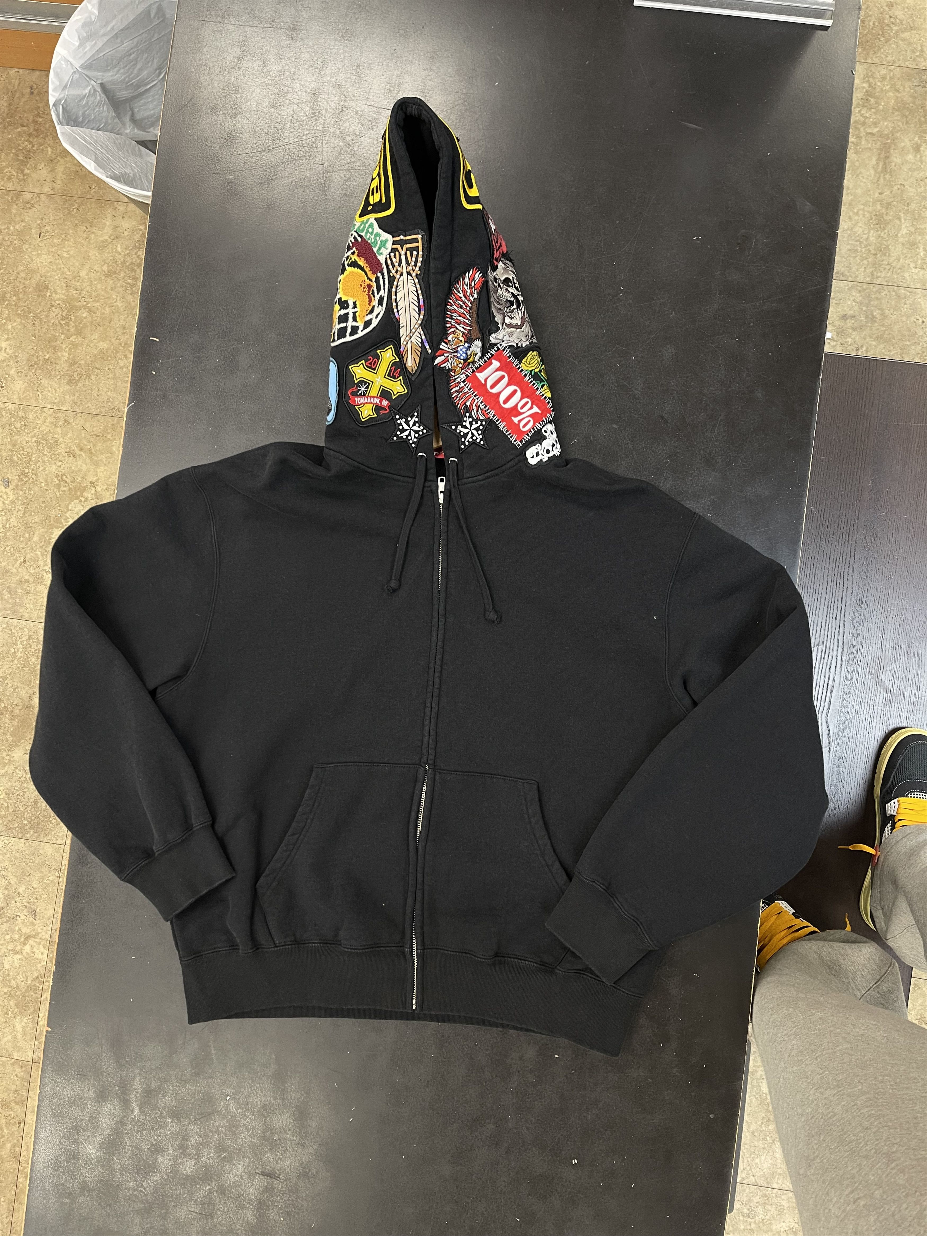 Supreme Supreme Frank Frazetta Zip Up Hooded Sweatshirt | Grailed