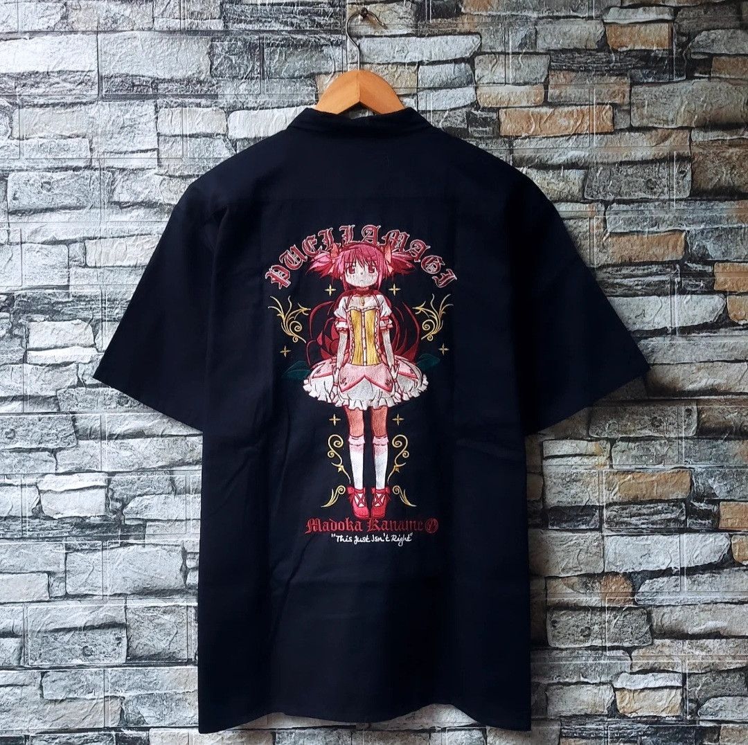 Anime Cospa Madoka Kaname Embroidery Work Shirt Size US L / EU 52-54 / 3 - 1 Thumbnail