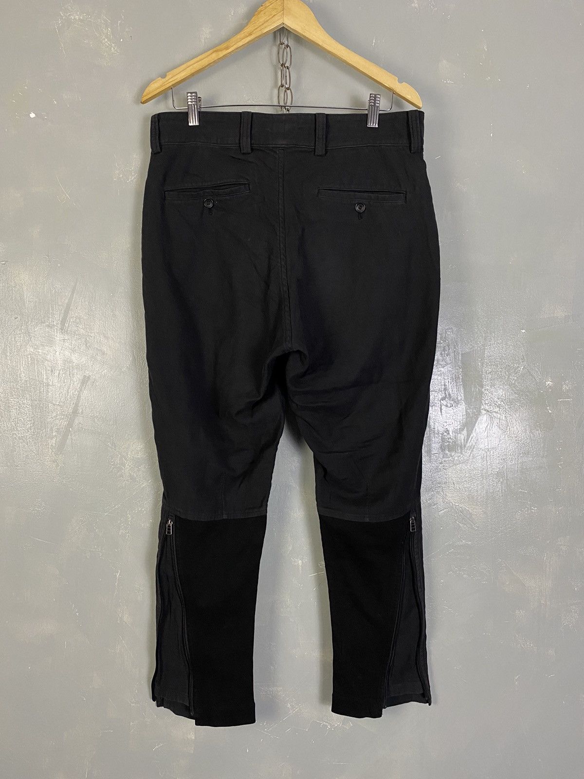 Issey Miyake Men Ankle Zip Pants