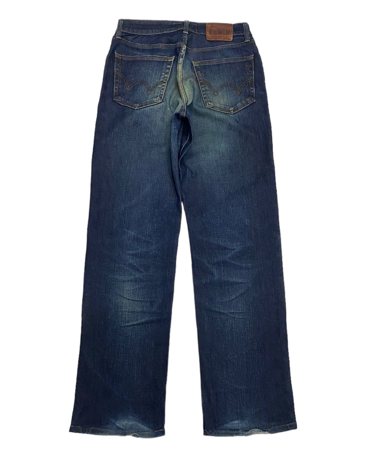 Edwin EDWIN 13oz 503 FLEX DISTRESSED DENIM JEANS JAPAN Size US 30 / EU 46 - 2 Thumbnail