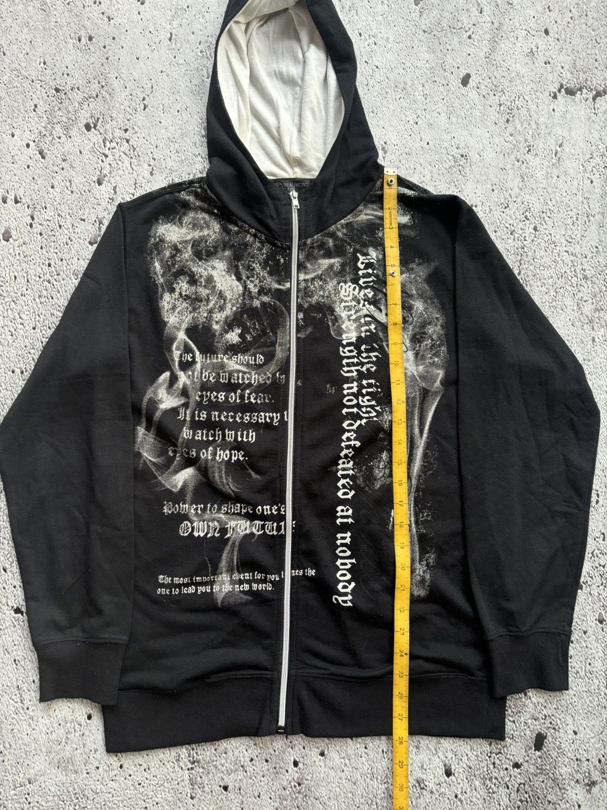 If Six Was Nine Y2k Beaumont carr Ifsixwasnine style zip hoodie Size US L / EU 52-54 / 3 - 11 Thumbnail