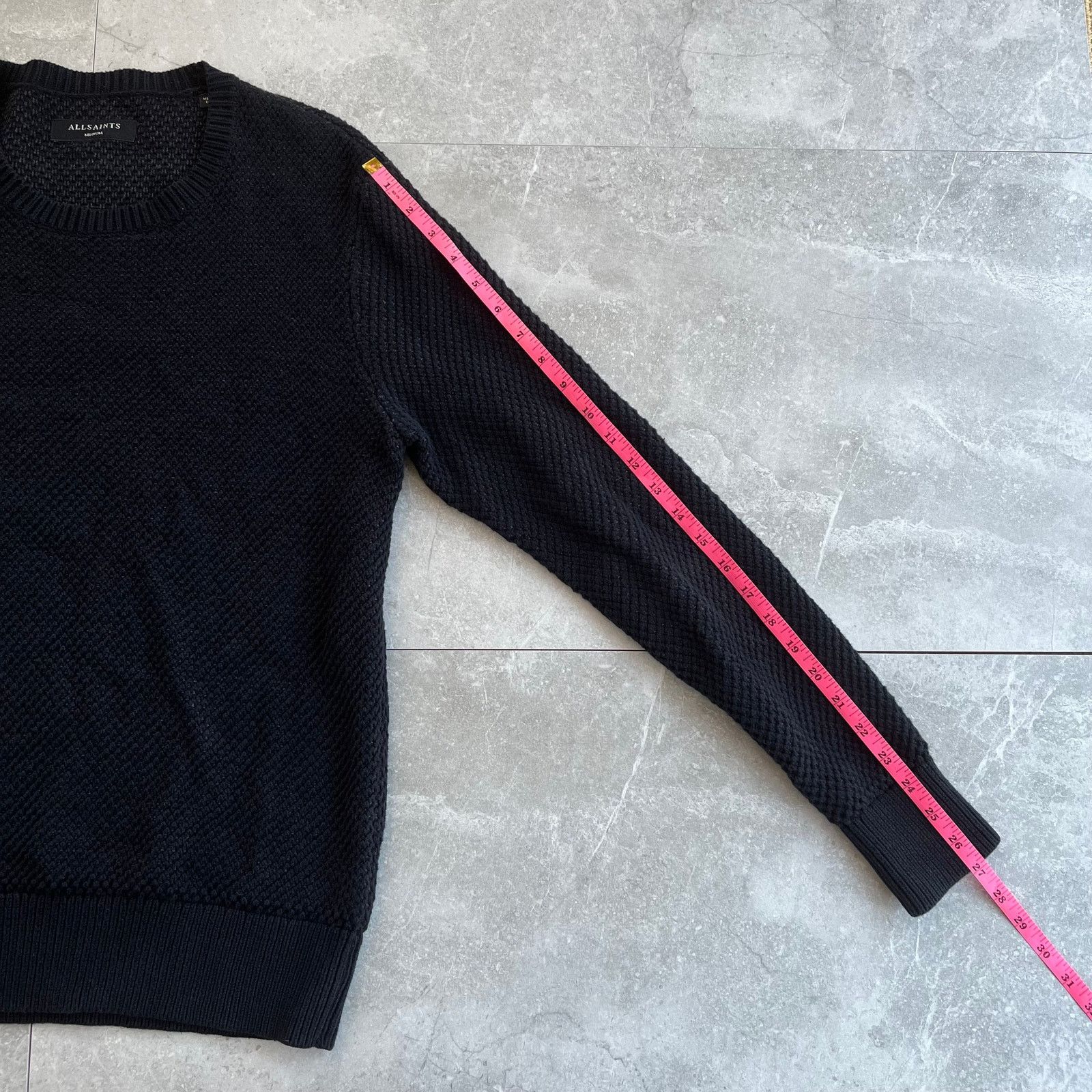 Allsaints Allsaints black knit sweater Size US M / EU 48-50 / 2 - 7 Thumbnail
