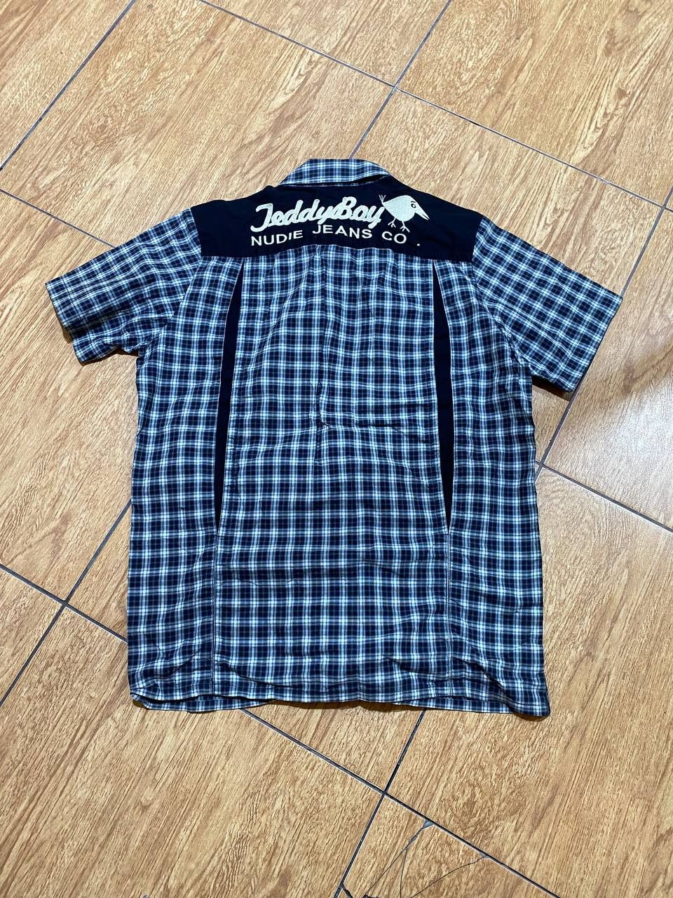 Nudie Jeans Nudie Jeans Chekered Western Shirt short Sleeve Streetwear Size US M / EU 48-50 / 2 - 5 Thumbnail