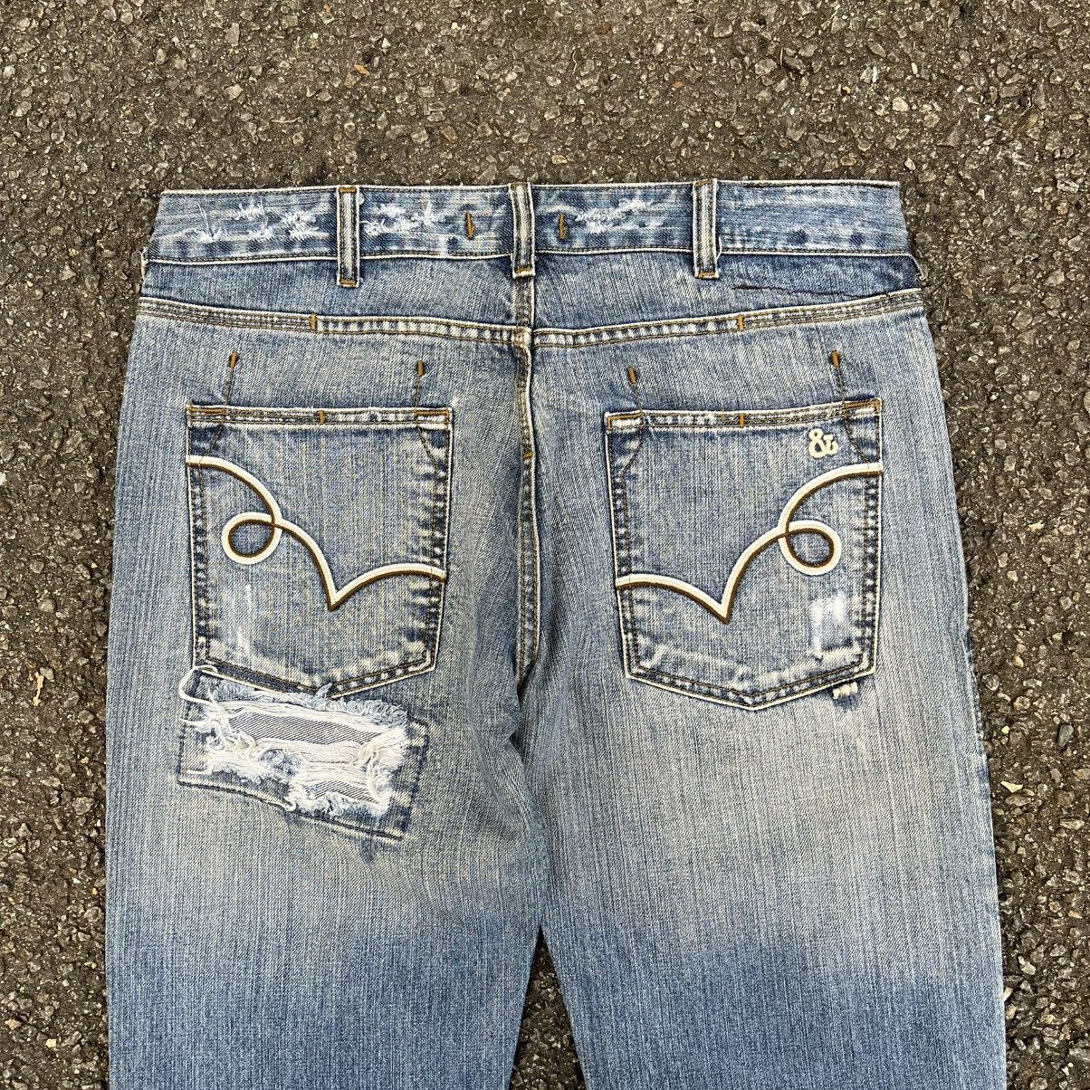 Dolce & Gabbana Vintage Dolce & Gabbana Distressed Denim Faded Jeans D&G Size US 32 / EU 48 - 12 Thumbnail