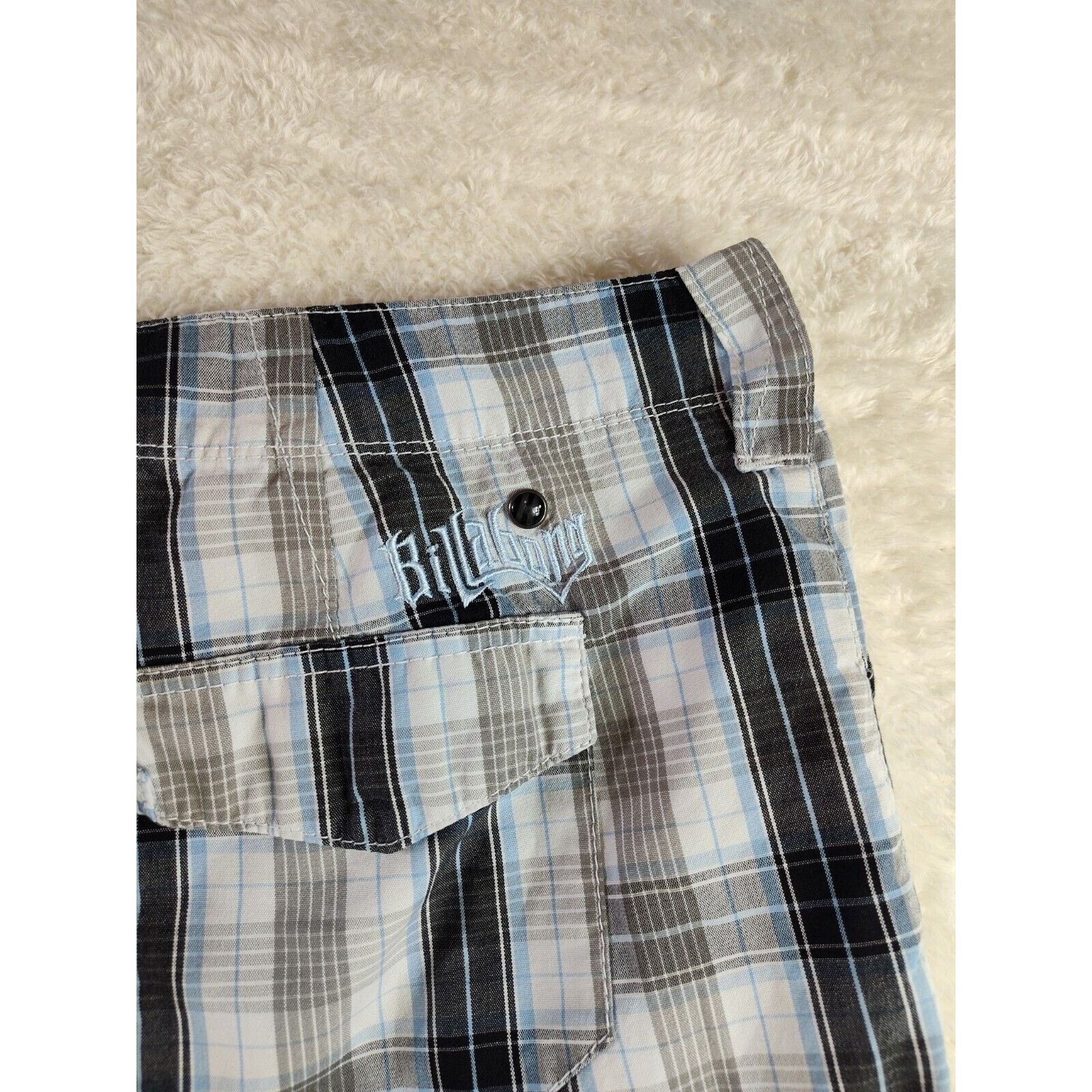 Billabong Vintage Billabong Shorts Size 38 mens plaid rare Size US 38 / EU 54 - 9 Thumbnail