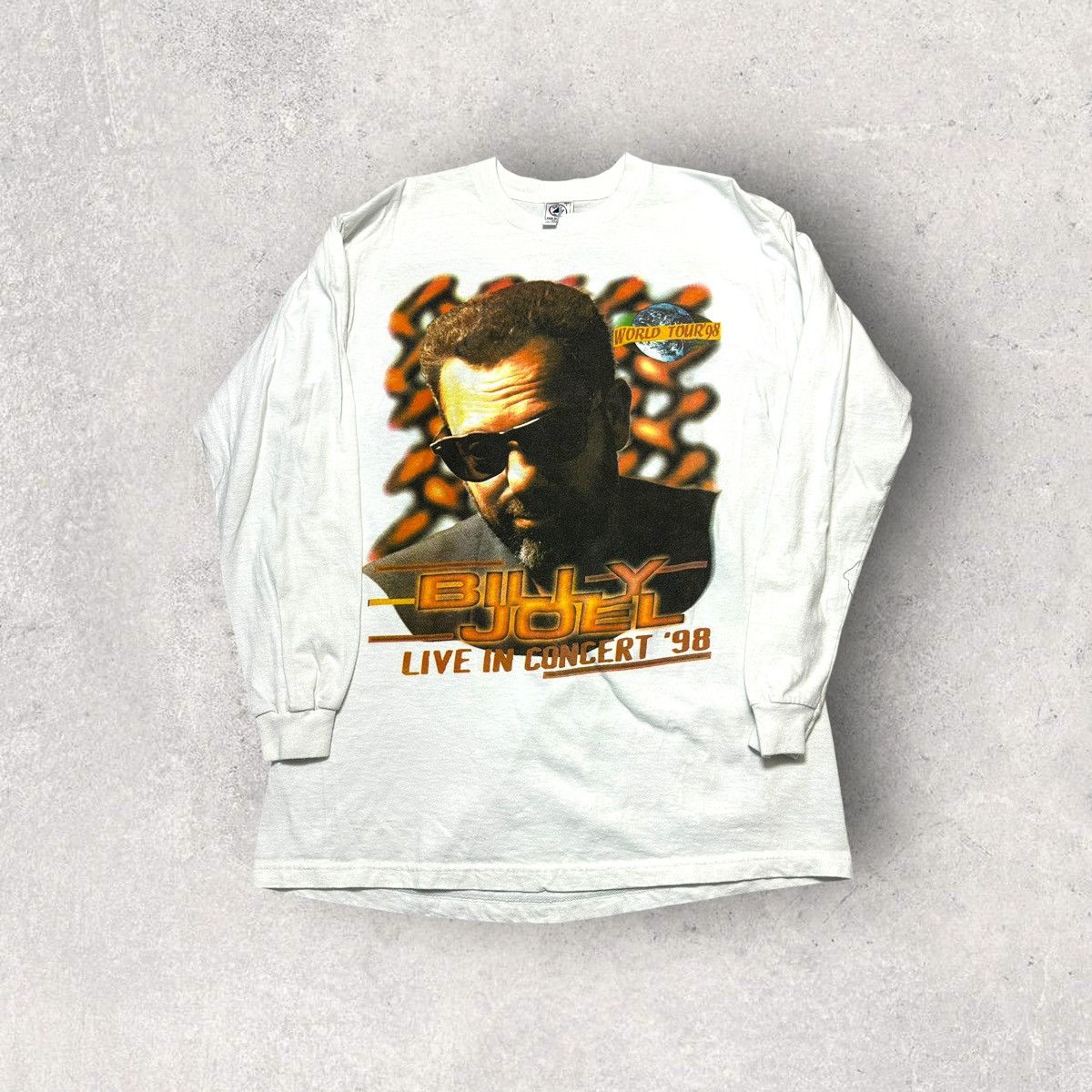 Band Tees Vintage Billy Joel long sleeve tee Size US L / EU 52-54 / 3 - 1 Thumbnail