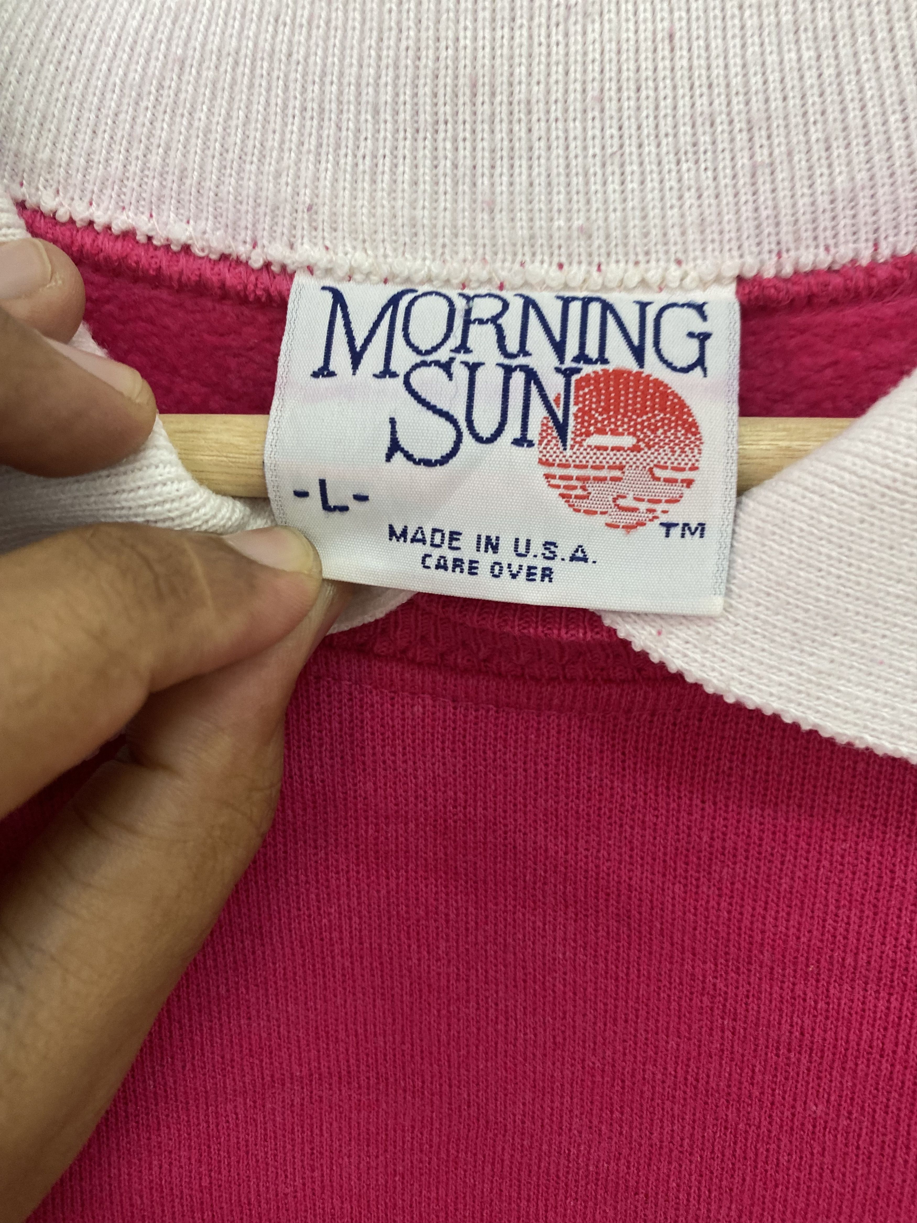 Vintage Vintage Sweatshirt Morningsun kitten Printed Size L / US 10 / IT 46 - 9 Thumbnail