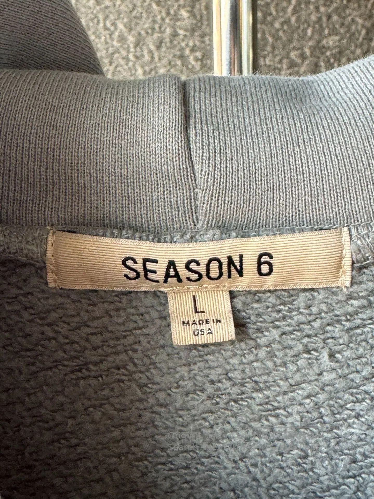 Yeezy Yeezy Season 6 Glacier Blue Hooded Sweatshirt. Size US L / EU 52-54 / 3 - 7 Thumbnail