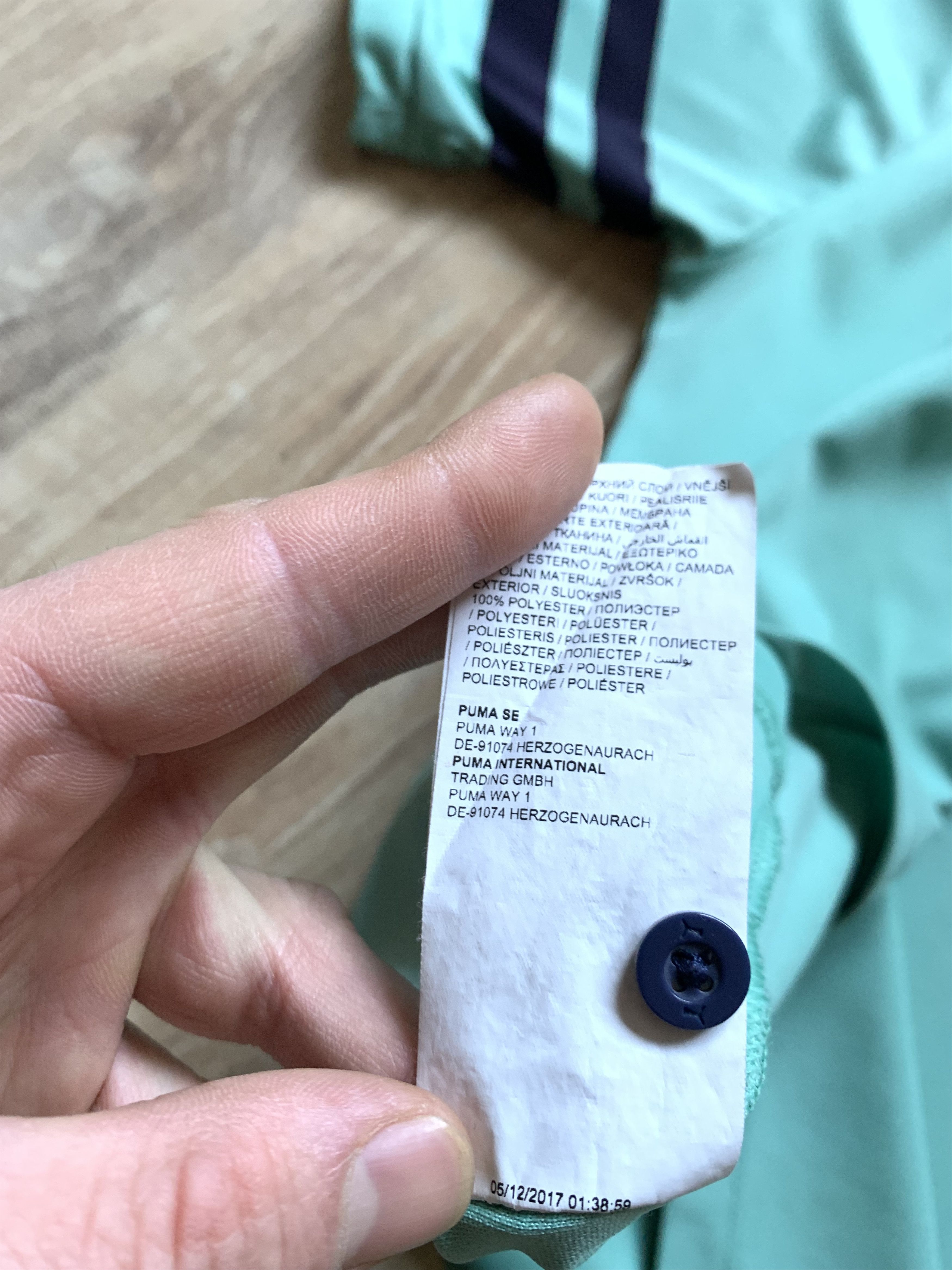 Puma Puma Arsenal London Third Football Jersey 2018-2019 Size US M / EU 48-50 / 2 - 9 Thumbnail