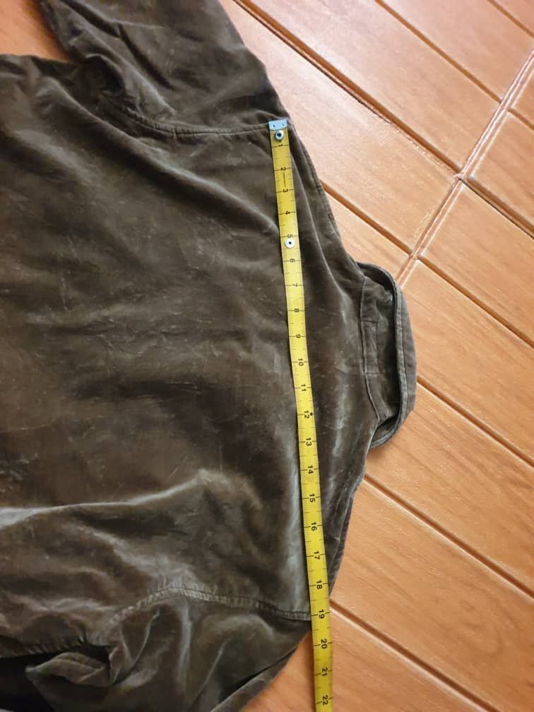 PPFM Tartaga brown colour harajuku Japanese Velvet shirt Size US M / EU 48-50 / 2 - 6 Thumbnail