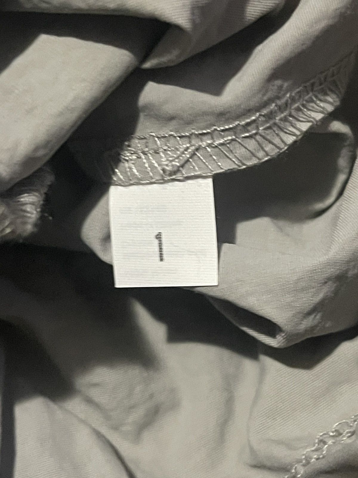 Yeezy Yeezy WB-01 Windbreaker Dark Grey size 1 or S-M Size US S / EU 44-46 / 1 - 4 Thumbnail