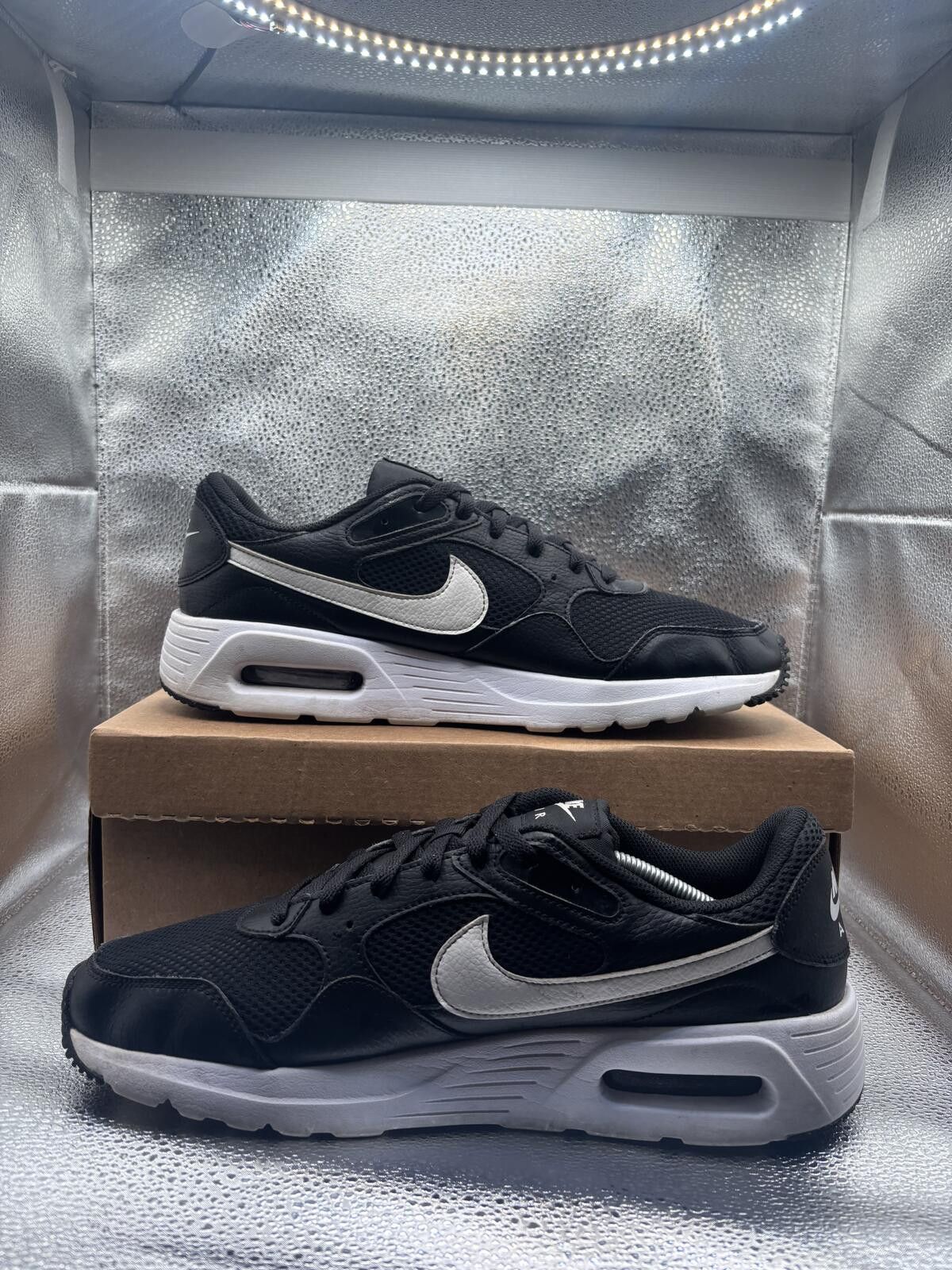 Nike Nike air max SC black white Size US 12 / EU 45 - 5 Thumbnail