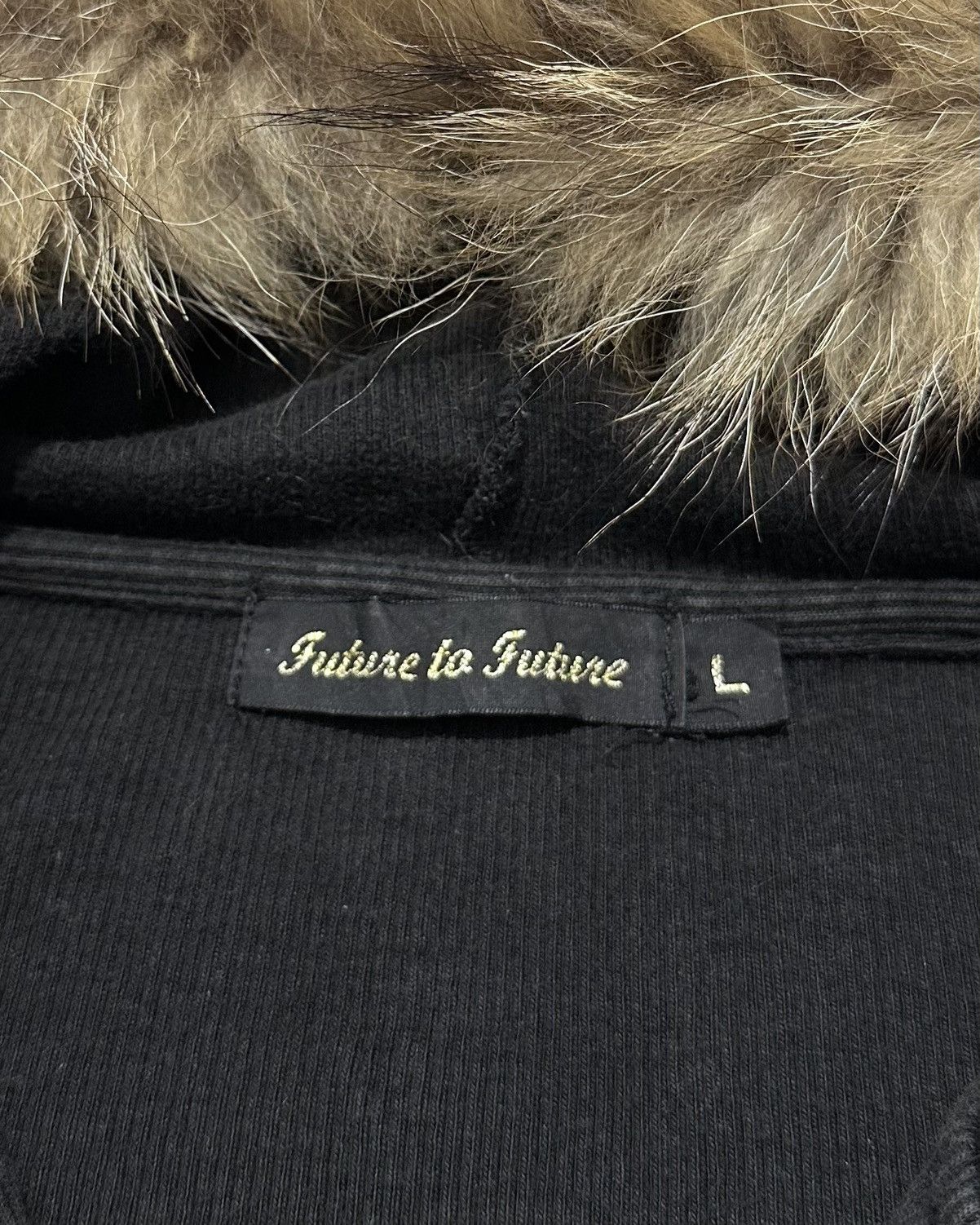 Japanese Brand Y2k Future To Future Fur Hoodie Ifsixwasnine Lgb Style Size US XS / EU 42 / 0 - 6 Thumbnail
