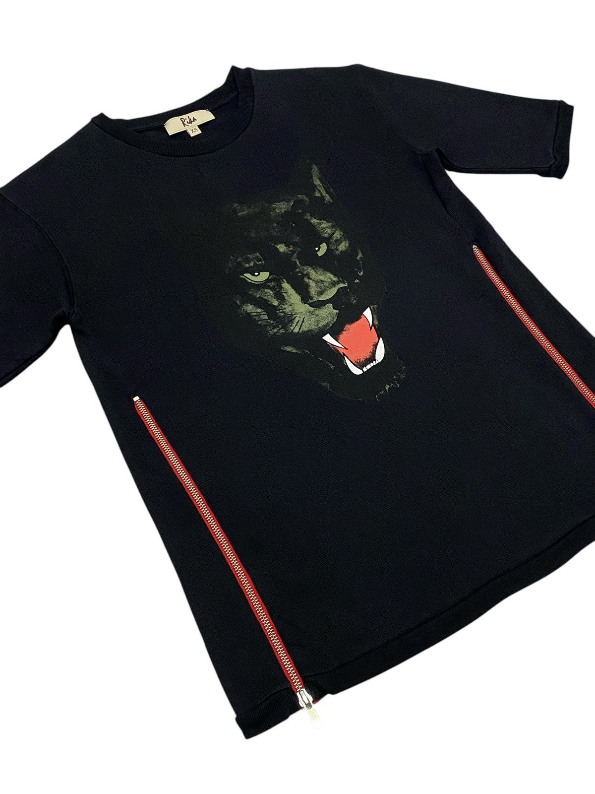 Designer × Japanese Brand Rika Studio Black Panther Print Sweat Top Size XS / US 0-2 / IT 36-38 - 19 Thumbnail