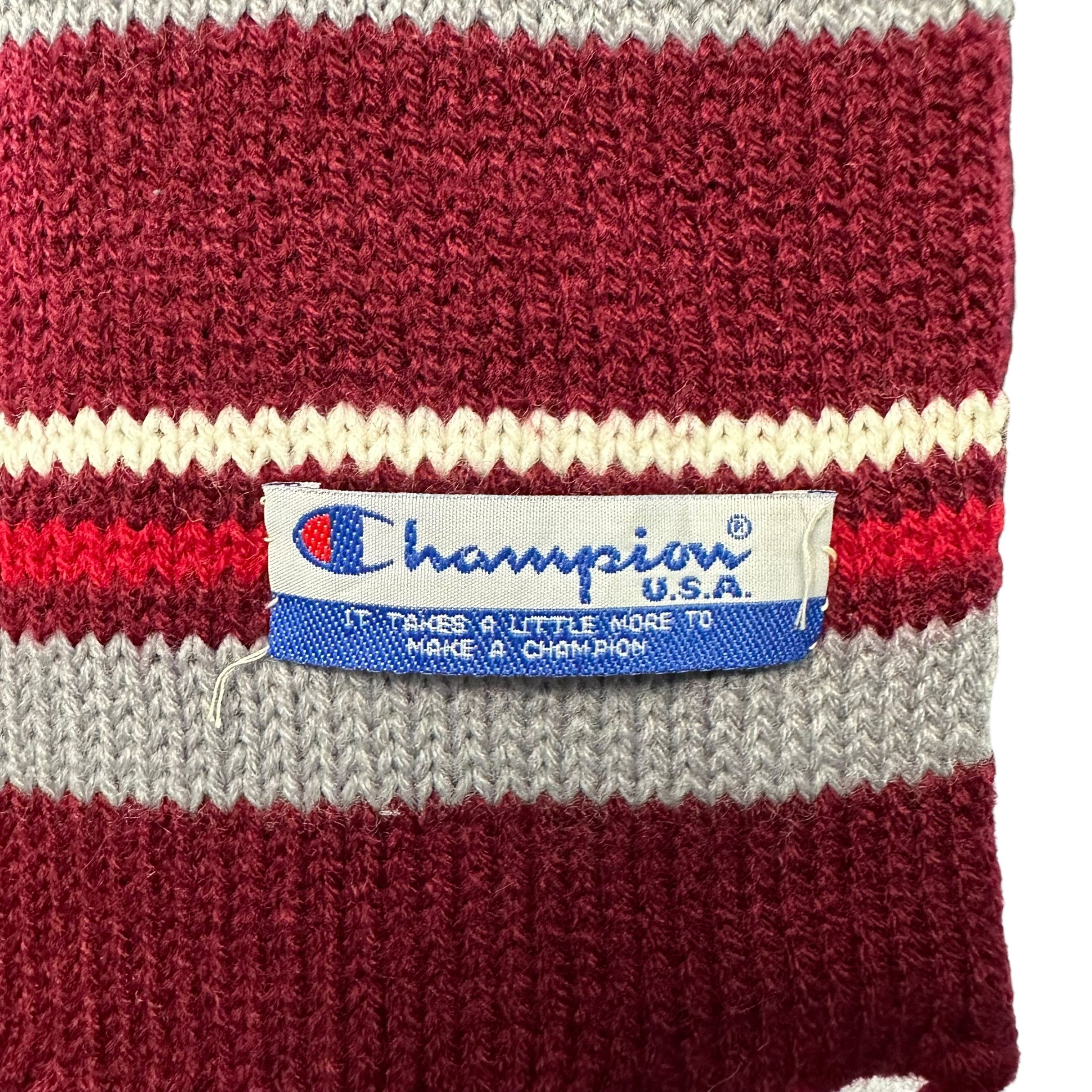 Champion Vintage CHAMPION Striped Muffler Scarf Neckwear #A76-1830 Size ONE SIZE - 3 Thumbnail