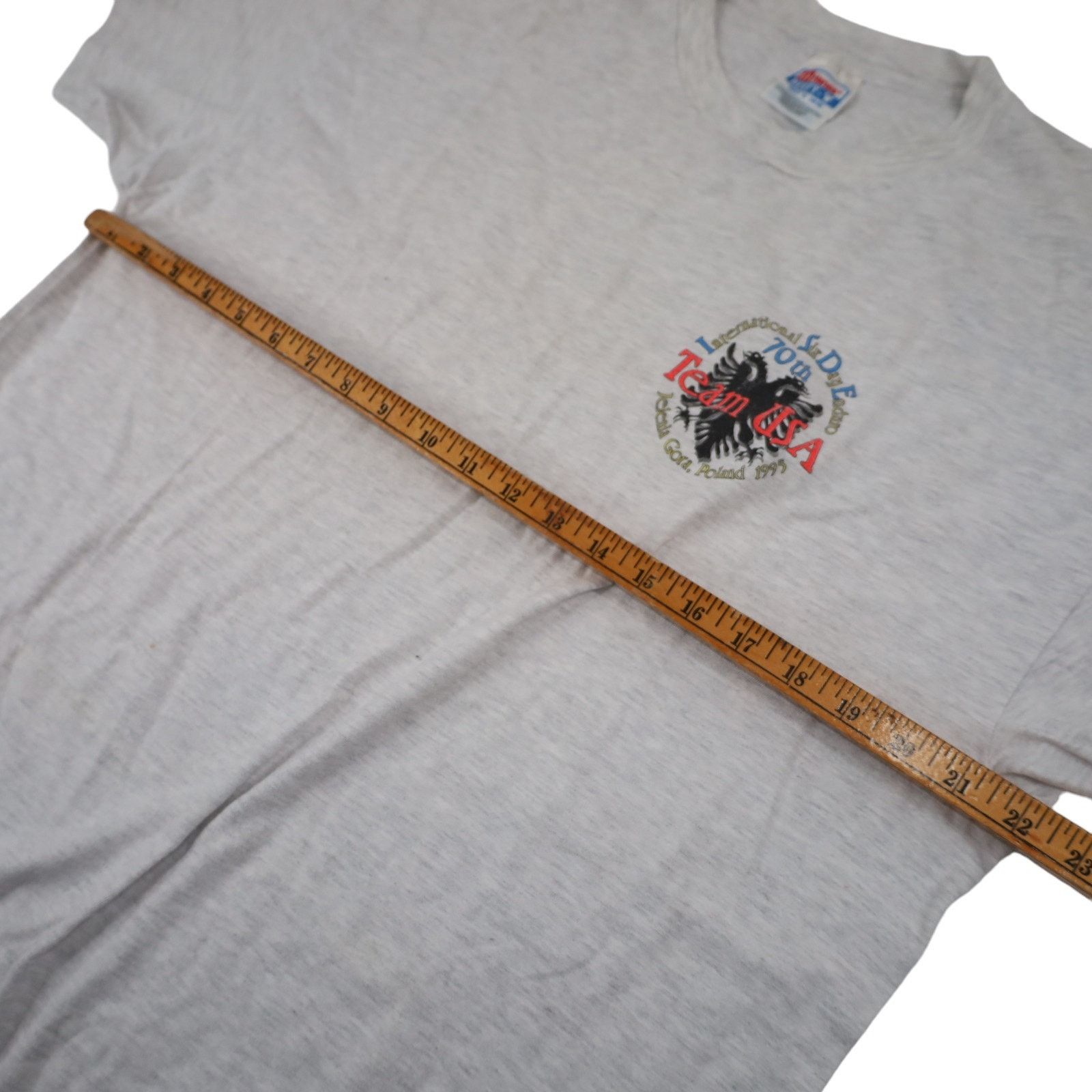 Hanes × Vintage Vintage 1995 Enduro Motorcycle Racing Graphic T Shirt Size US XL / EU 56 / 4 - 8 Thumbnail