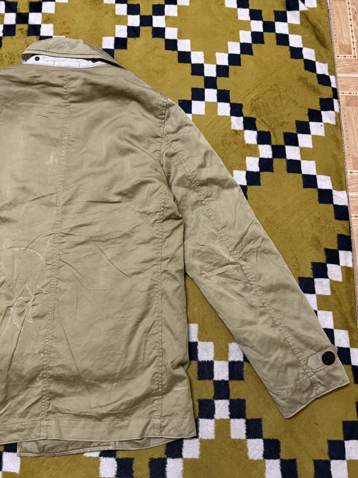 Stone Island 💸Last Drop💸Vintage Archive Stone Island Raso Gommato Size US M / EU 48-50 / 2 - 11 Thumbnail