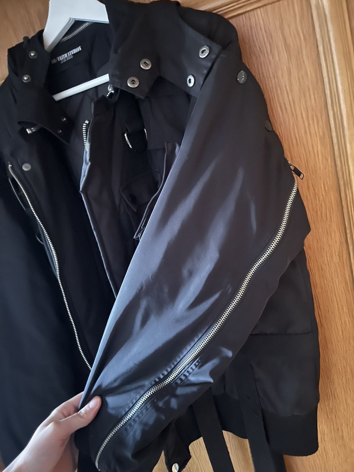 No Faith Studios Nofaithstudios Bomber Jacket Zipper | Grailed