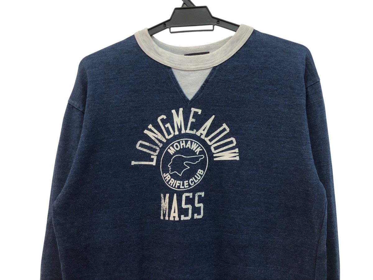 Indigo × Vintage RARE 🔥 50s 60s INSPIRED SINGLE V INDIGO BLUE LONGMEADOW MASS Size US L / EU 52-54 / 3 - 3 Thumbnail