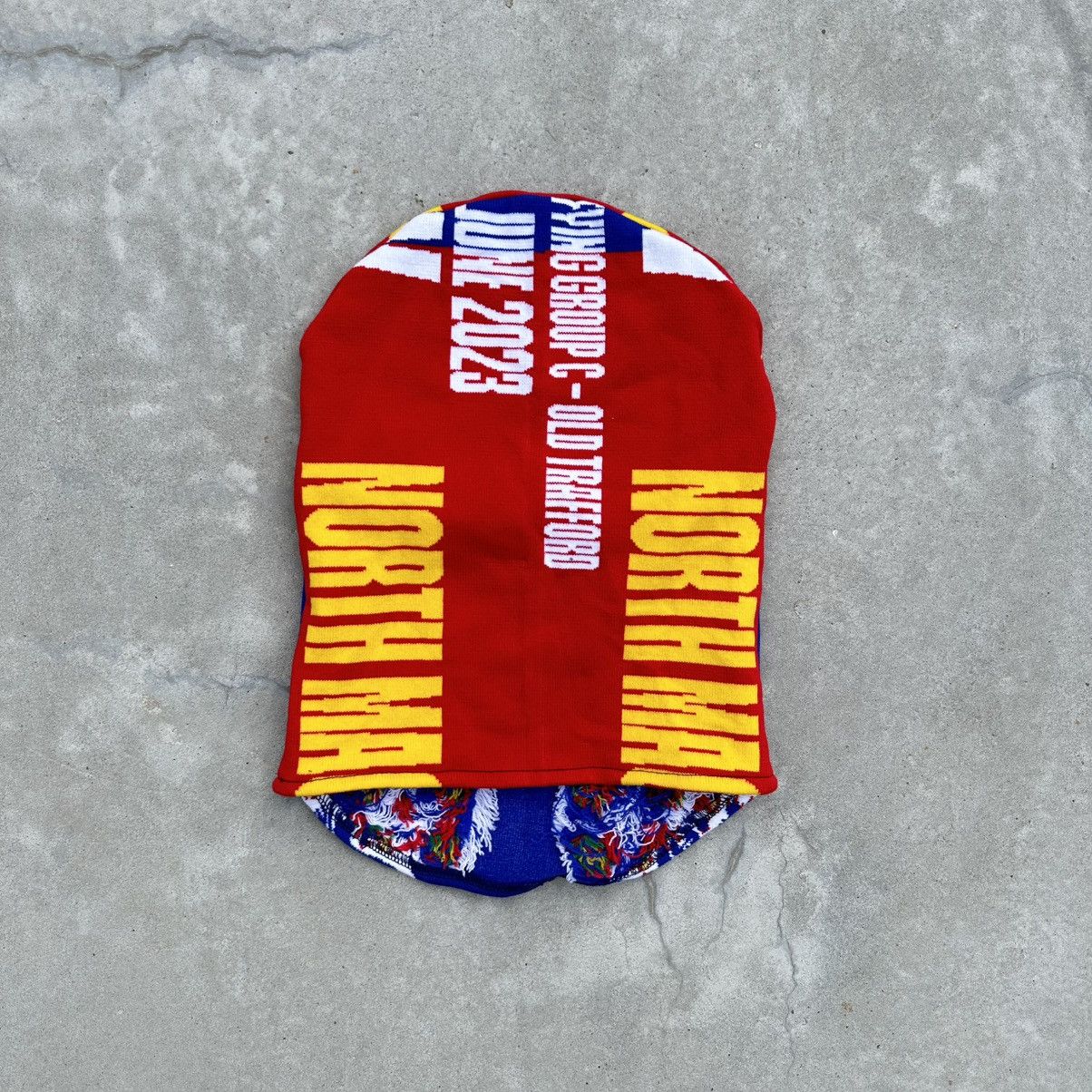 Vintage Vintage Custom Balaclava Hat Cap Y2K Football Hand Made Size ONE SIZE - 2 Thumbnail