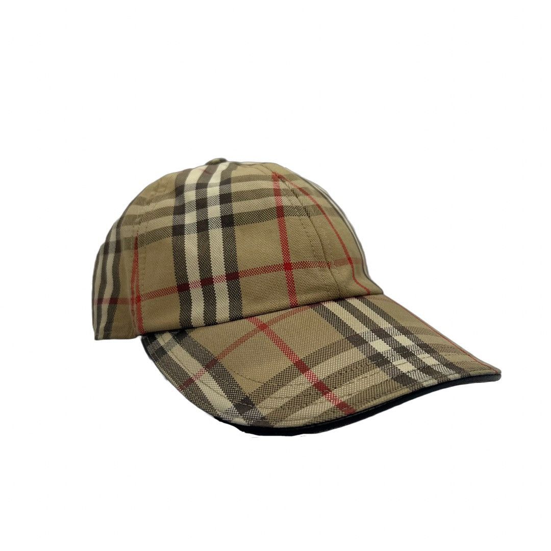 Burberry Burberry Check Baseball Cap Size ONE SIZE - 1 Thumbnail